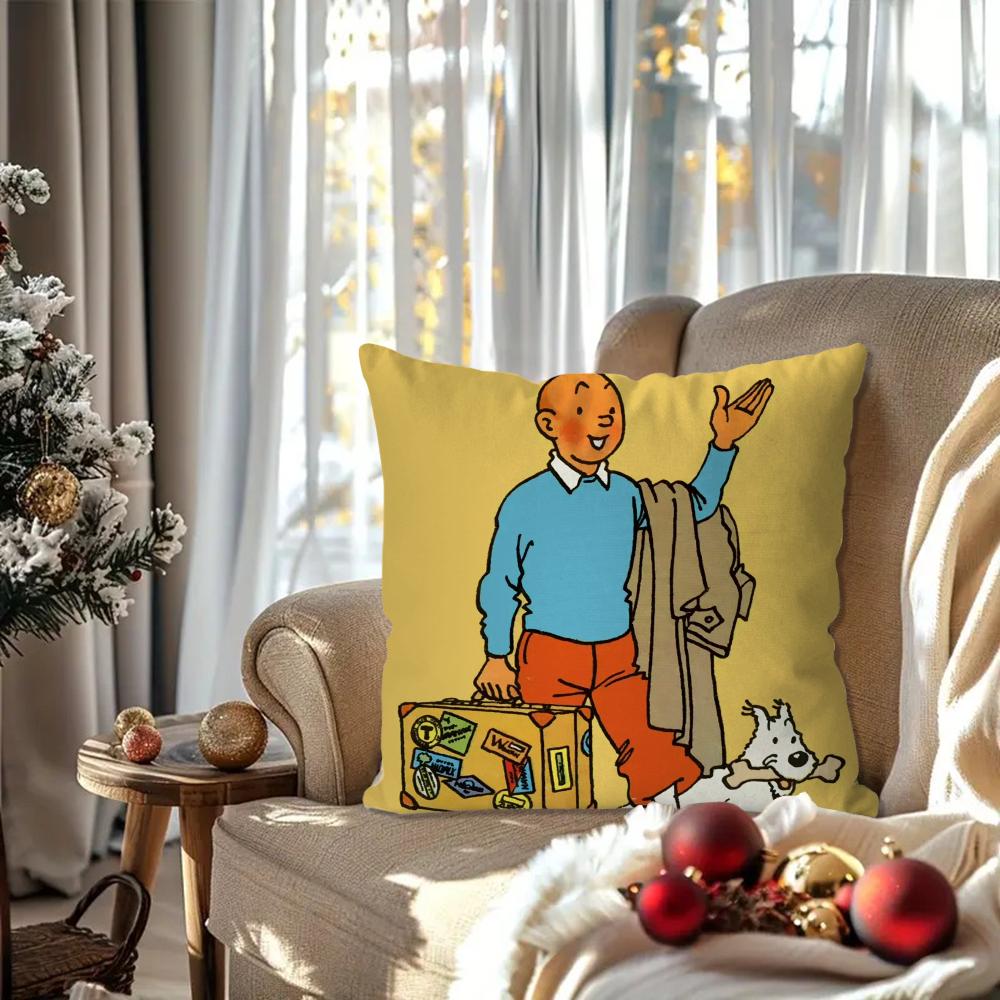 The Adventures of T-Tintin Animation Pillow Case Square Pillow Bedroom Sofa Leisure ComfortCar Living Room Home Decoration 40X40 18x18Inch
The Adventures of T-Tintin Animation Pillow Case Square Pillow Bedroom Sofa Leisure ComfortCar Living Room Home Decoration 40X40 18x18Inch
