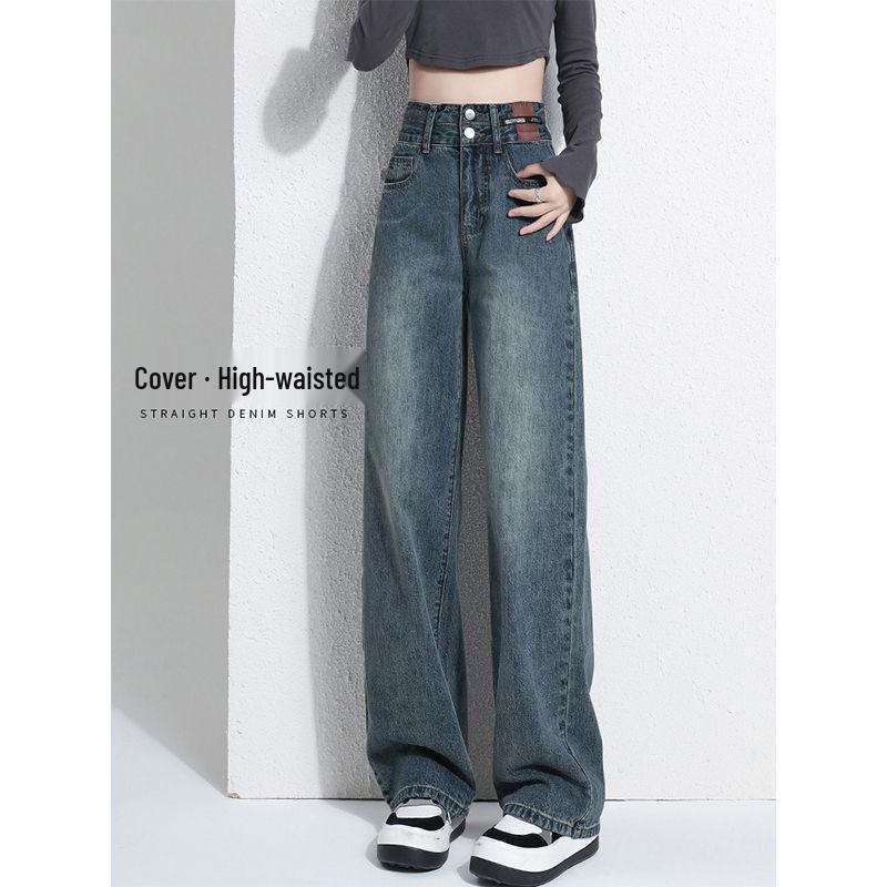 Women s Plus Size Velvet-Lined High-Waisted Wide-Leg Jeans for Autumn/Winter Retro Blue - Regular
Women s Plus Size Velvet-Lined High-Waisted Wide-Leg Jeans for Autumn/Winter Retro Blue - Regular