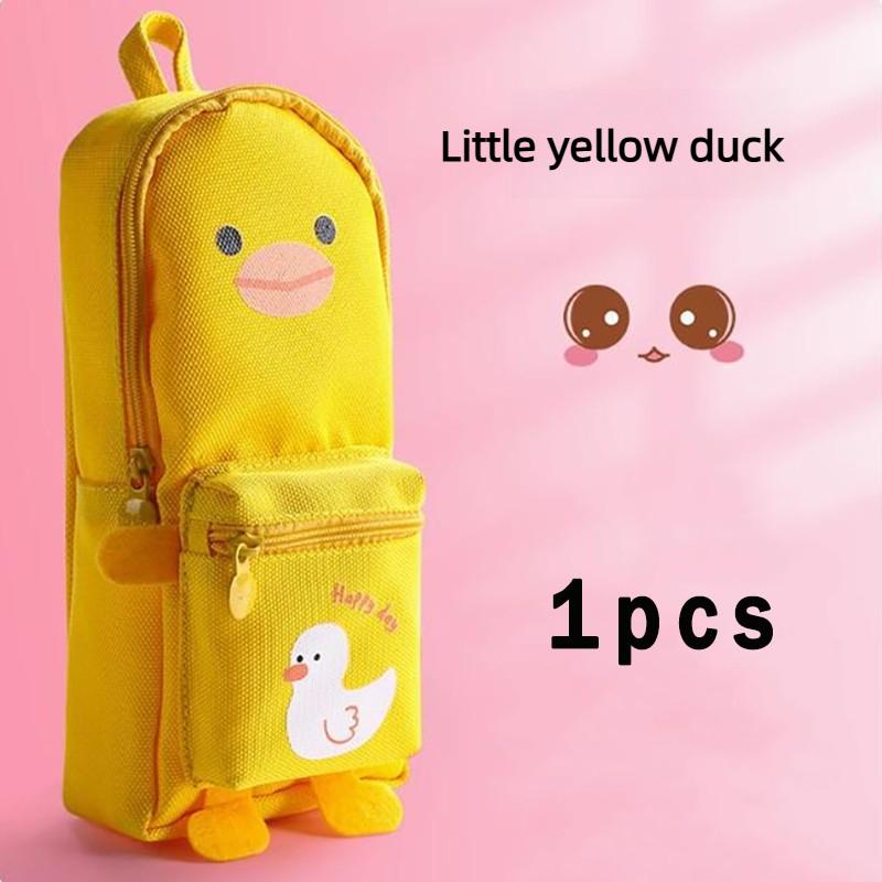 1 cute cartoon pencil case, animal series, backpack-style pencil case (without shoulder straps), pencil case for students
1 cute cartoon pencil case, animal series, backpack-style pencil case (without shoulder straps), pencil case for students