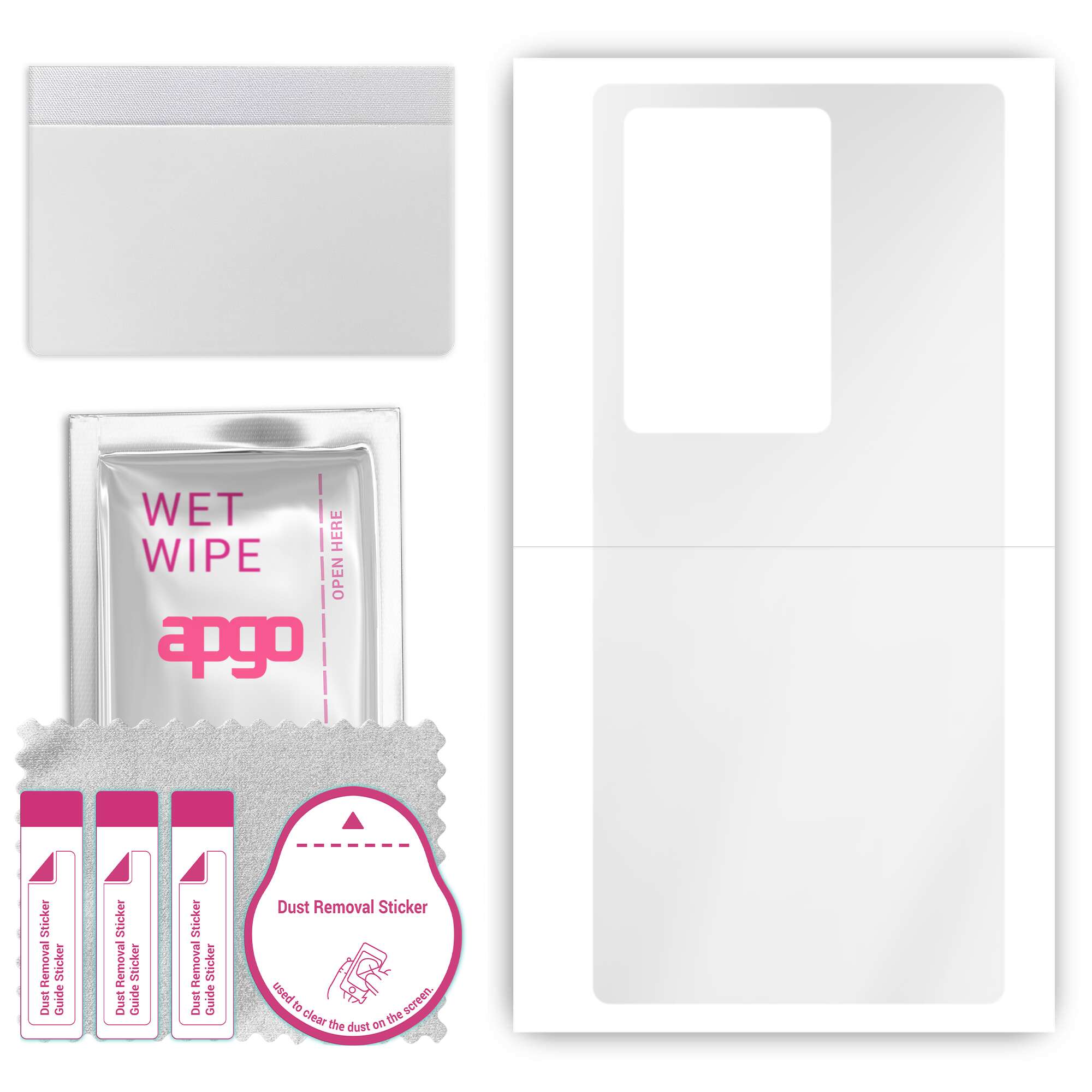 apgo Ultra Clear Protective Skin Sticker for the back compatible with ZTE Axon 40 Ultra, Wrap Film, Hydrogel Film, Flexible, Soft TPU with positioning
apgo Ultra Clear Protective Skin Sticker for the back compatible with ZTE Axon 40 Ultra, Wrap Film, Hydrogel Film, Flexible, Soft TPU with positioning
