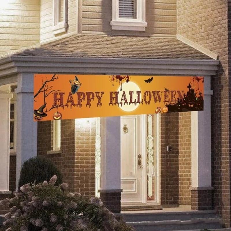 New Happy Halloween Bloody Bat Pumpkin Ghost Print Party Backdrop Hanging Banner Halloween Decor A
New Happy Halloween Bloody Bat Pumpkin Ghost Print Party Backdrop Hanging Banner Halloween Decor A