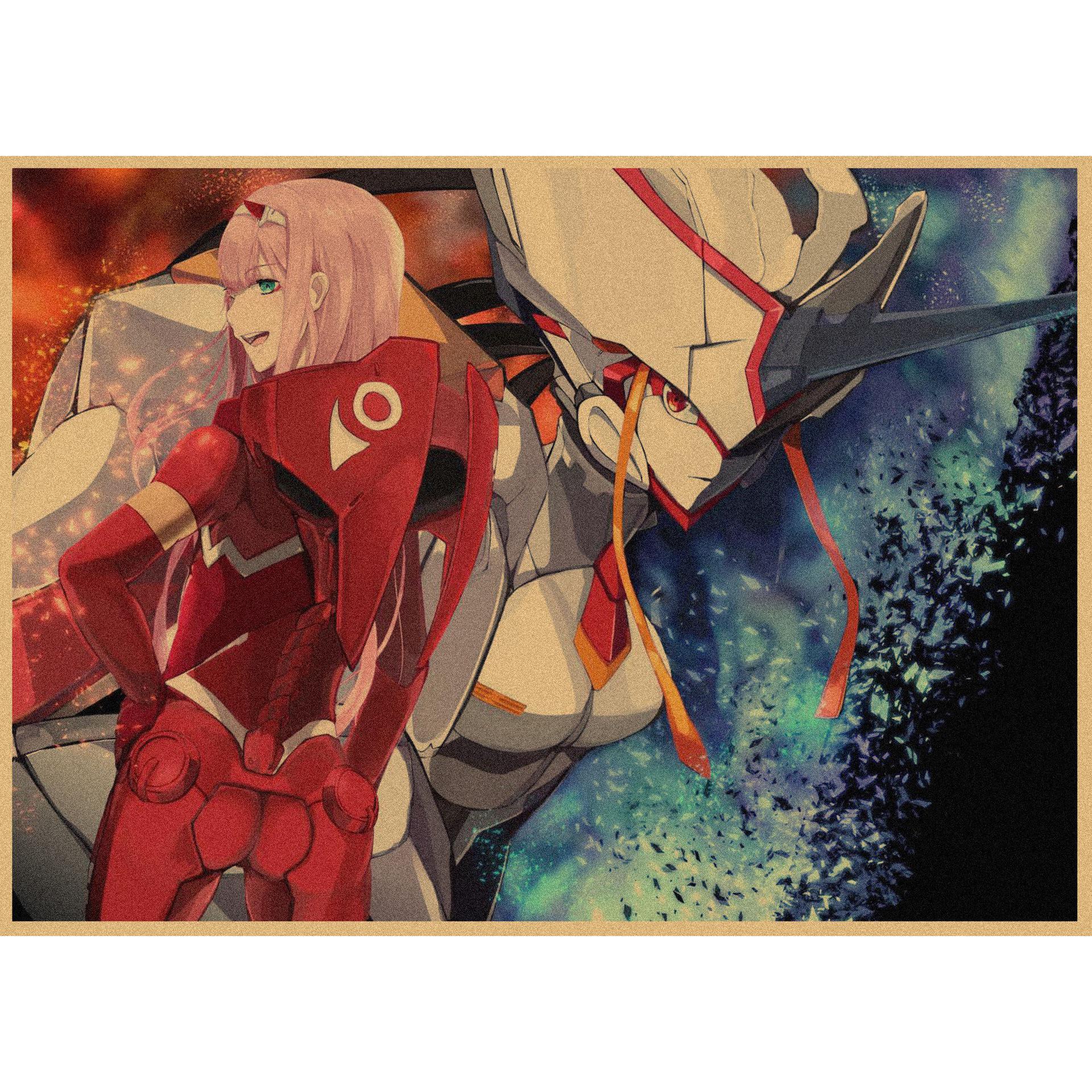 National Team Poster: DARLING in the FRANXX - Miyo Retro Kraft Anime Wall Art 42X29.7cm
National Team Poster: DARLING in the FRANXX - Miyo Retro Kraft Anime Wall Art 42X29.7cm