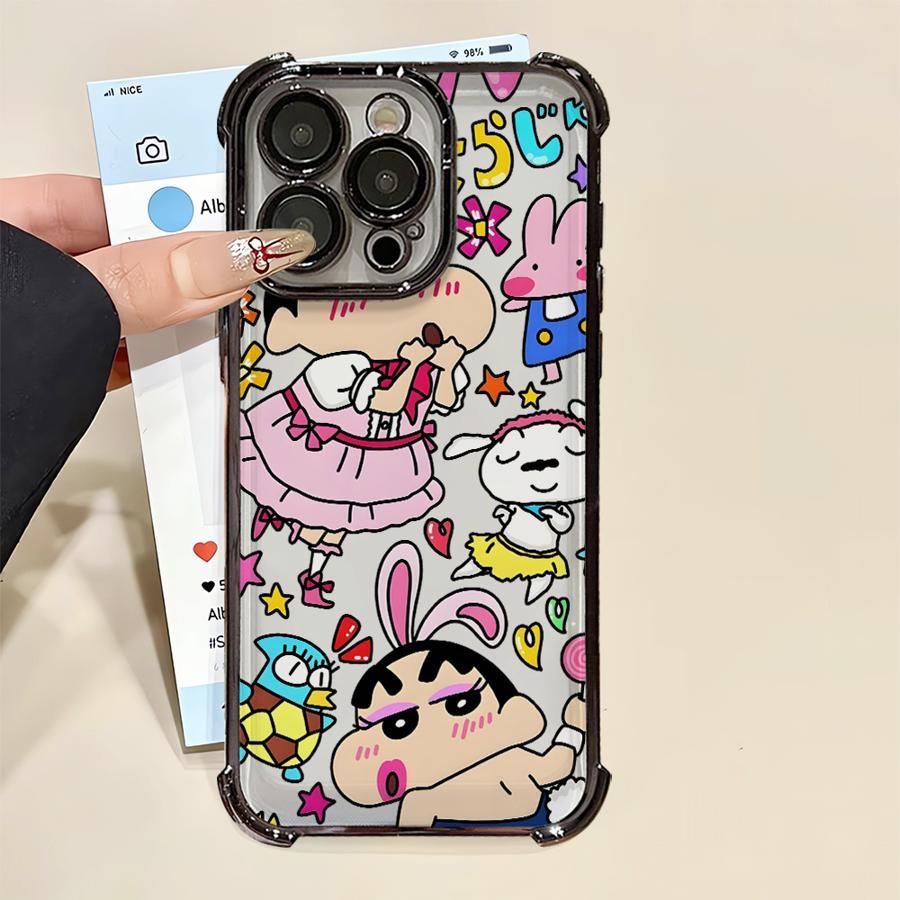 Crayon Shin-Chan Cartoon Case for Apple iPhone 17 Pro Max 15 16e 13 11 Air 16 Pro 12 Plus 14 Phone Cover iPhone17
Crayon Shin-Chan Cartoon Case for Apple iPhone 17 Pro Max 15 16e 13 11 Air 16 Pro 12 Plus 14 Phone Cover iPhone17