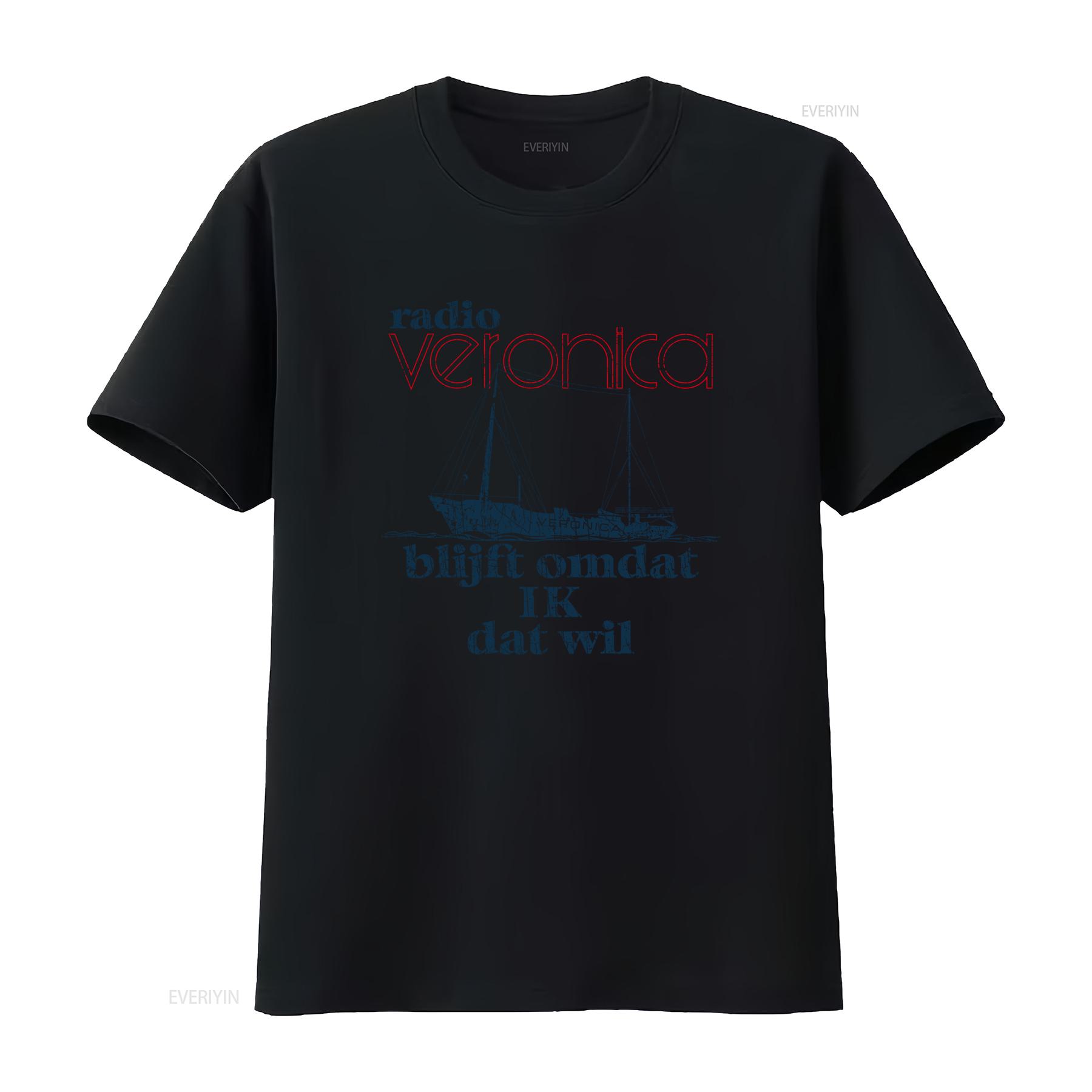 Radio Veronica 1960 Vintage Mens T Shirt Retro Ship Design Dutch Text Classic Style vintage Washed Top For Everyday Wear L
Radio Veronica 1960 Vintage Mens T Shirt Retro Ship Design Dutch Text Classic Style vintage Washed Top For Everyday Wear L
