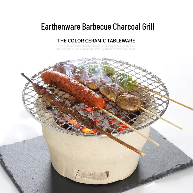 Керамический угольный гриль для барбекю
Керамический угольный гриль для барбекю