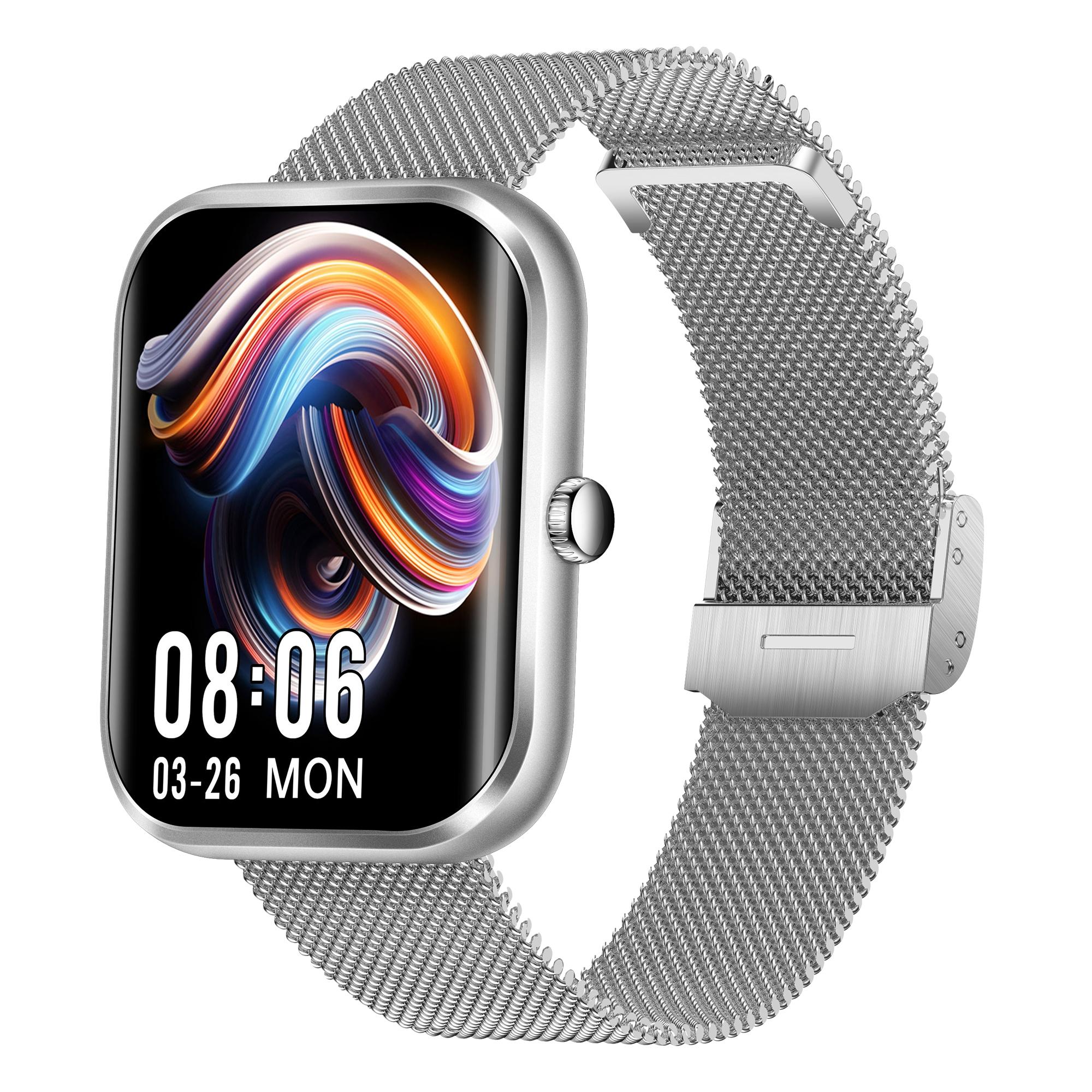 AK58 Водонепроникний Смарт-годинник 1,96-дюймовий Великий екран Монітор серцевого ритму Спортивний браслет, Сталевий ремінець Silver
AK58 Водонепроникний Смарт-годинник 1,96-дюймовий Великий екран Монітор серцевого ритму Спортивний браслет, Сталевий ремінець Silver