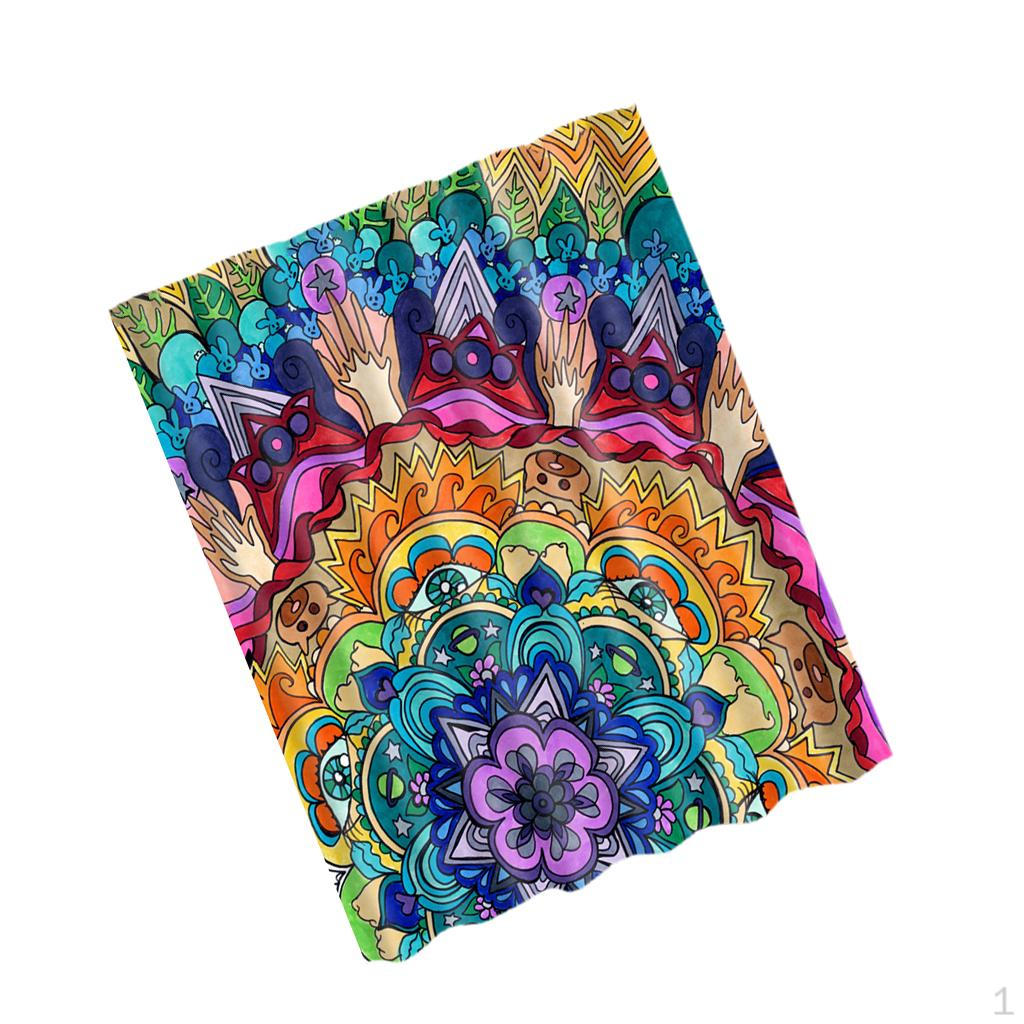 Fabric Shower Curtain Bohemian Waterproof Bathroom Drapes Divider Panel 71
Fabric Shower Curtain Bohemian Waterproof Bathroom Drapes Divider Panel 71