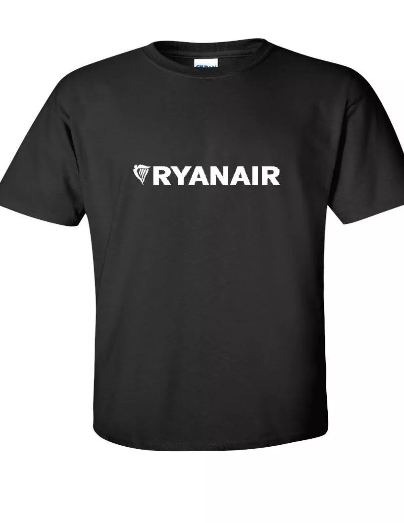 Ryanair White Logo Irish Ryan Air Aviation Black Cotton T-Shirt 2XL
Ryanair White Logo Irish Ryan Air Aviation Black Cotton T-Shirt 2XL