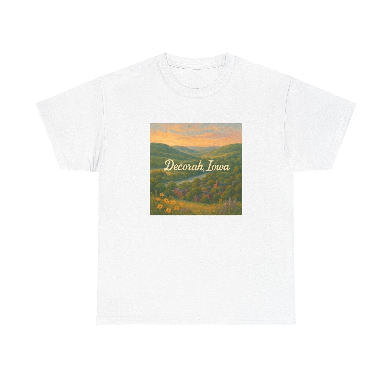 Unisex Adult T Shirt Decorah Iowa Driftless Valley View XL
Unisex Adult T Shirt Decorah Iowa Driftless Valley View XL