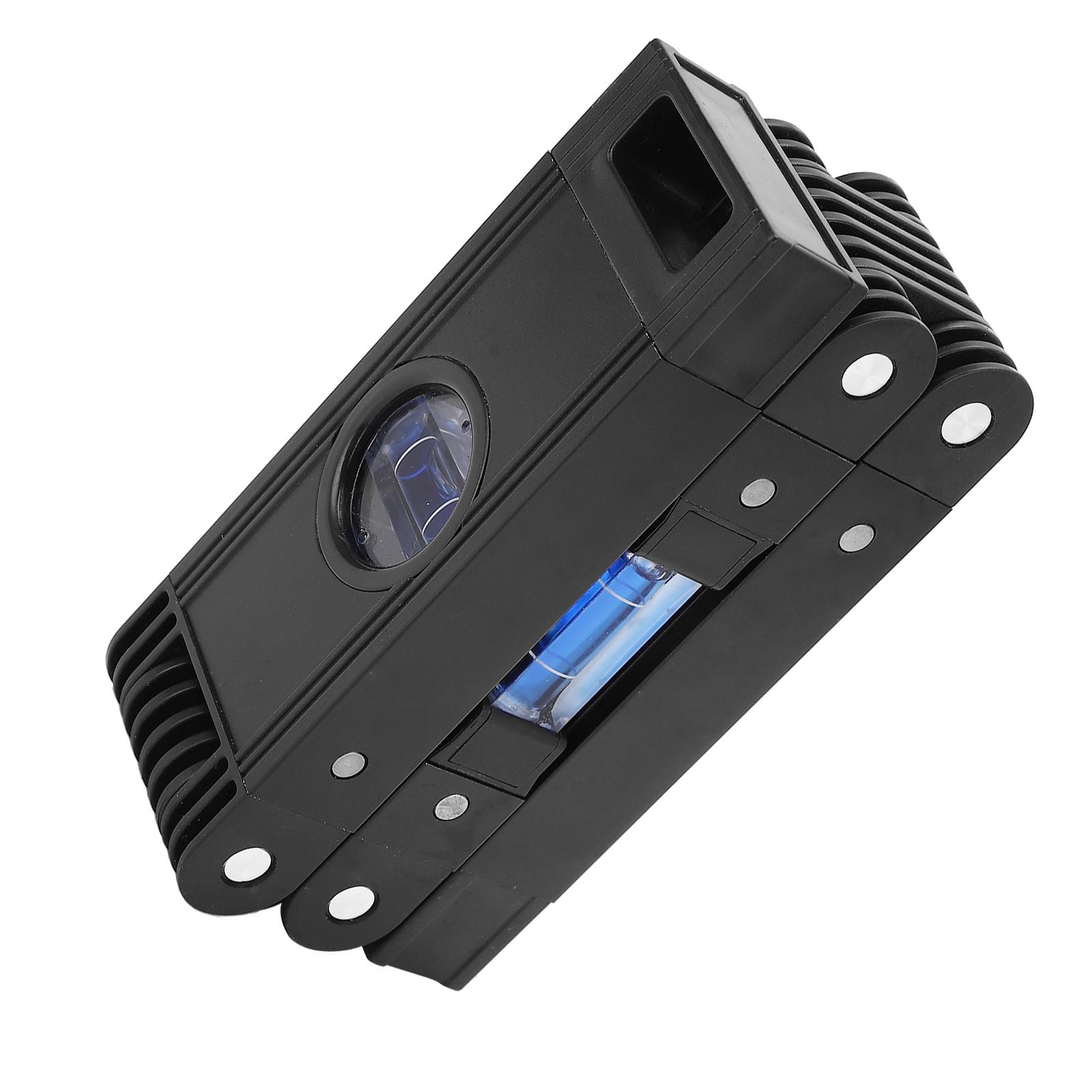 Magnetic Foldable Level 3 Sections Flexible Level Multi Angle Woodworking Level Measuring Tool Black чёрный
Magnetic Foldable Level 3 Sections Flexible Level Multi Angle Woodworking Level Measuring Tool Black чёрный