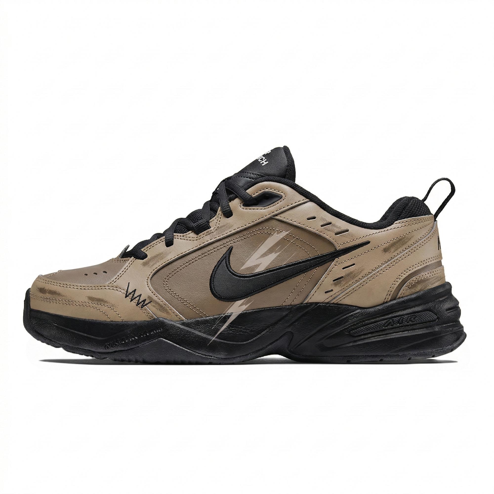 Nike Air Monarch 4 Lemon Joy Slip Resistant Low top Chunky Sneakers Men s Khaki Brown 415445-001(Team399-) 38
Nike Air Monarch 4 Lemon Joy Slip Resistant Low top Chunky Sneakers Men s Khaki Brown 415445-001(Team399-) 38