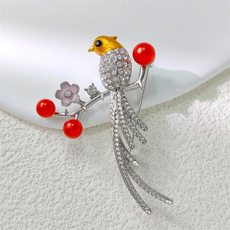 Высококлассная новая брошь с дизайном неразлучника, антикварная и корсаж с сорокой. One Size серебряный
Высококлассная новая брошь с дизайном неразлучника, антикварная и корсаж с сорокой. One Size серебряный