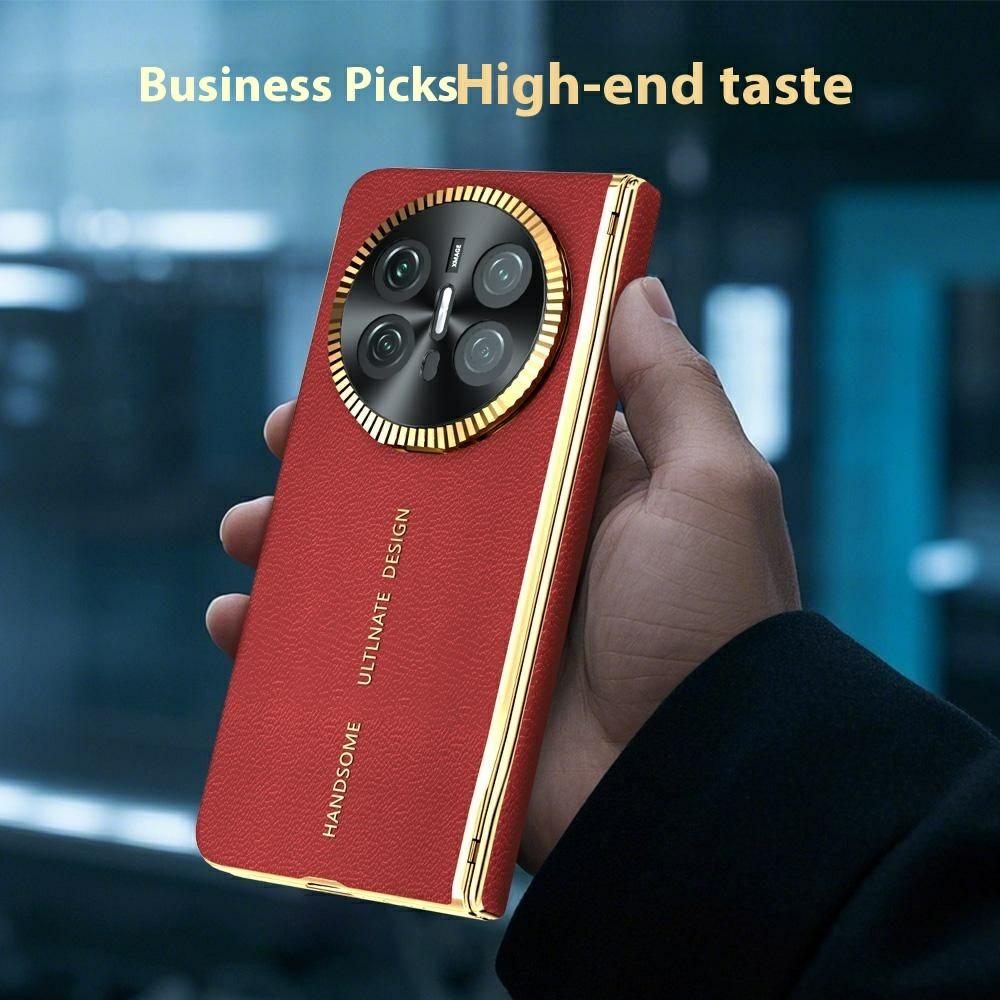 For Huawei Mate X6 Magnetic Case PU+PC Phone Cover Built In Screen Protector with Lens Kickstand Purple
For Huawei Mate X6 Magnetic Case PU+PC Phone Cover Built In Screen Protector with Lens Kickstand Purple