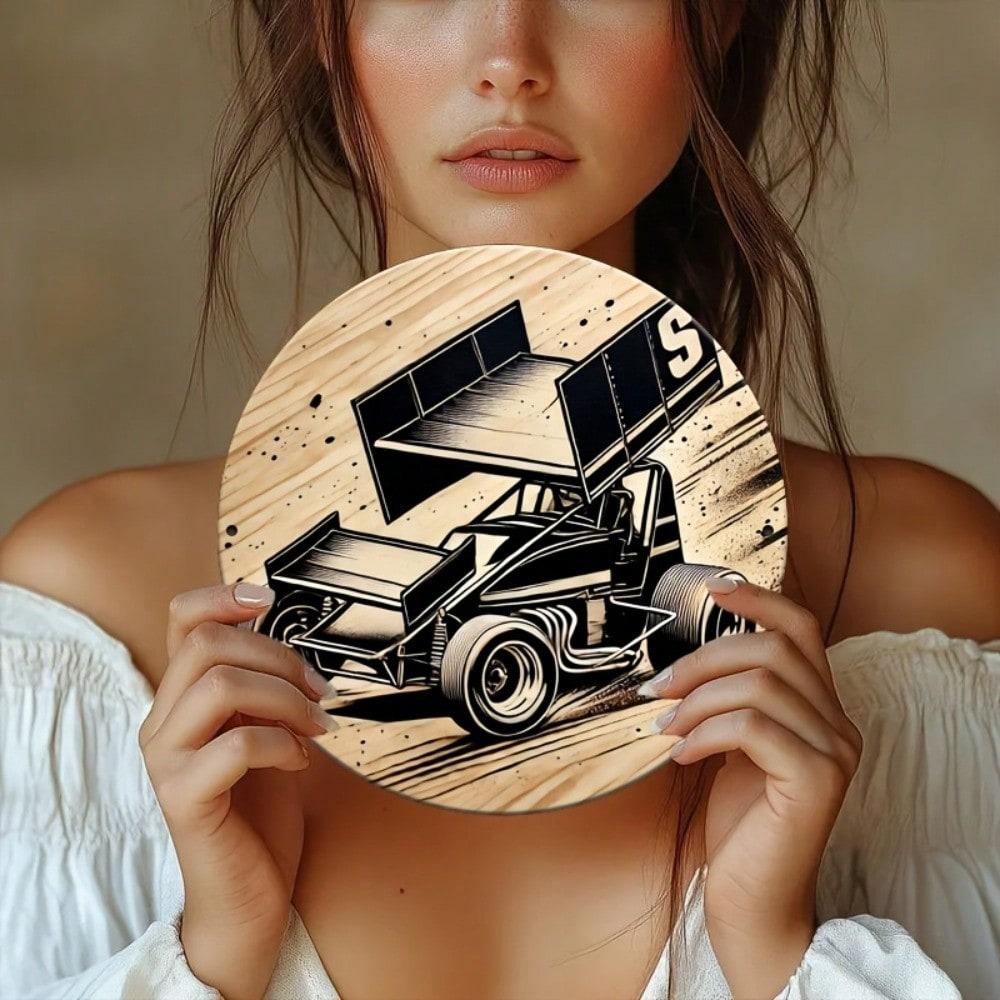 Vintage Sprint Car Metal Tin Sign Retro Vehicle Wall Art Decor for Home Garage Office 20x20
Vintage Sprint Car Metal Tin Sign Retro Vehicle Wall Art Decor for Home Garage Office 20x20