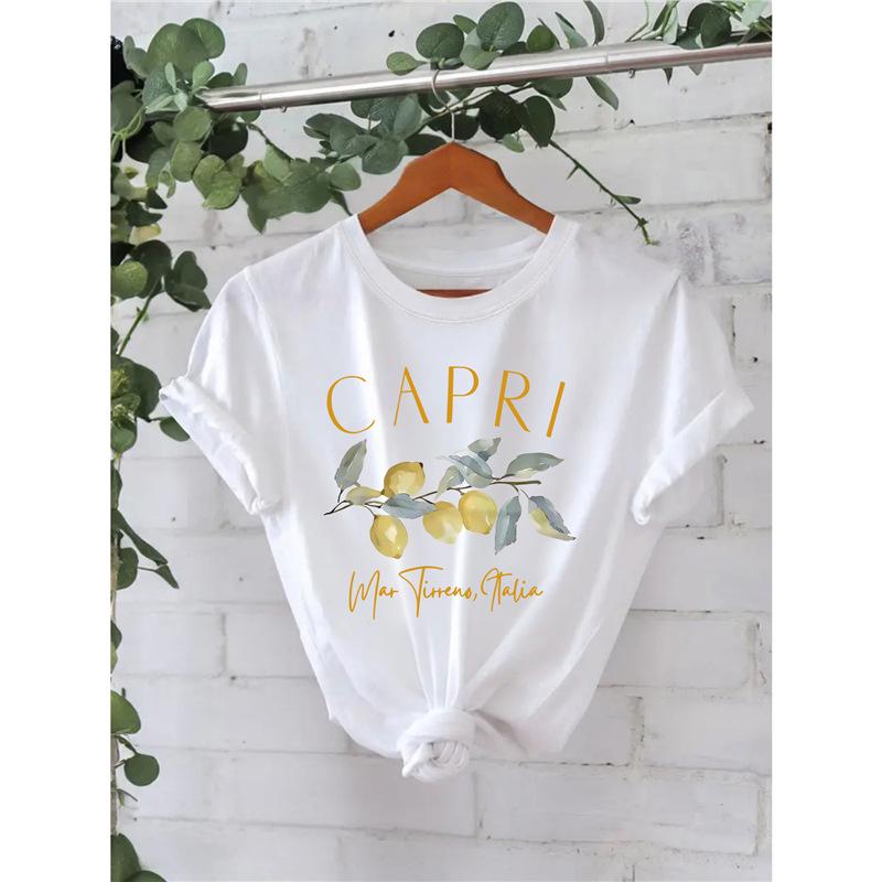 Women s European & American Summer Short Sleeve Pure Cotton Round Neck T-shirt with American Print Double Extra Large
Women s European & American Summer Short Sleeve Pure Cotton Round Neck T-shirt with American Print Double Extra Large