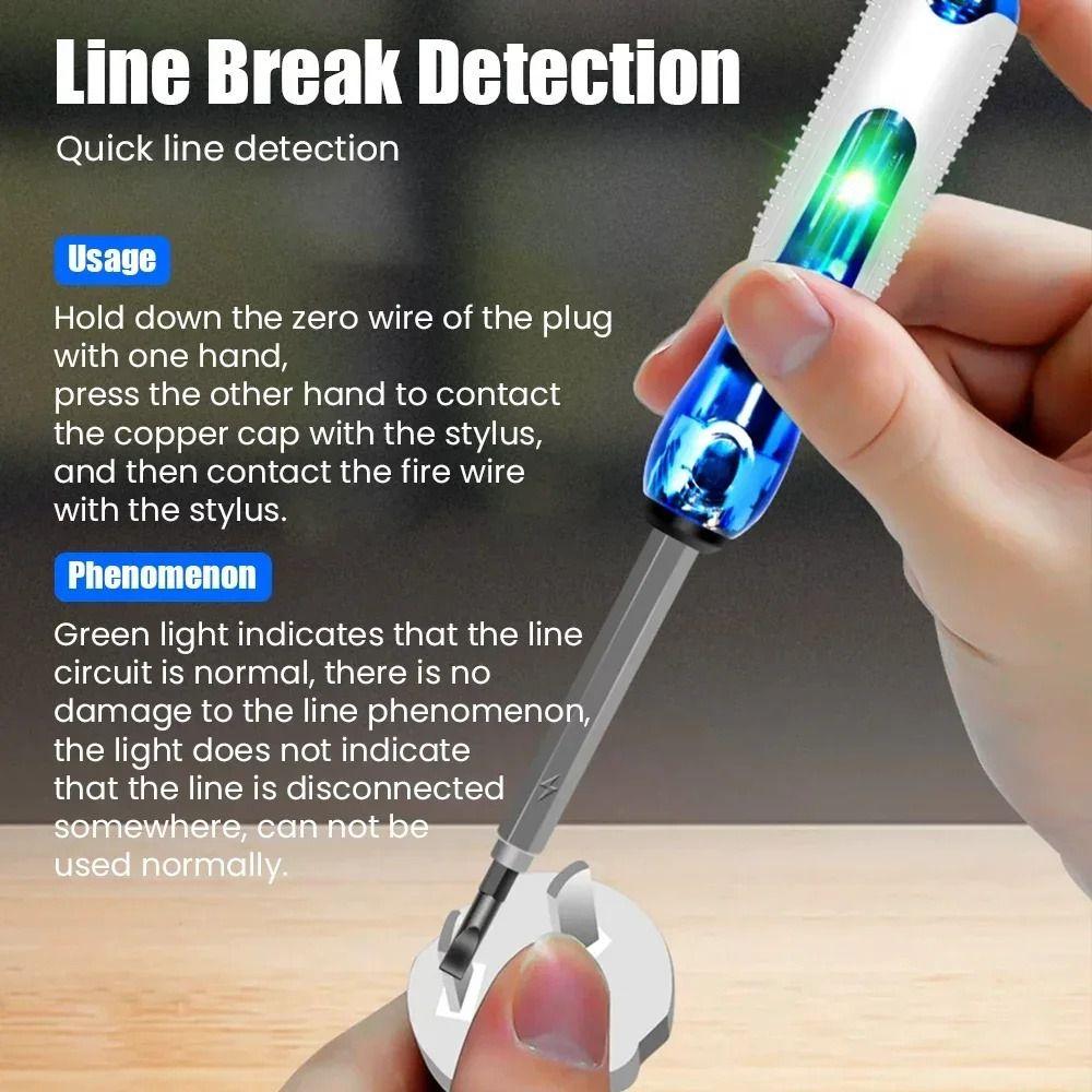 Current Induction Voltage Test Pen Continuity Voltage Detector Pen Voltage Meter Voltage Tester Pen
Current Induction Voltage Test Pen Continuity Voltage Detector Pen Voltage Meter Voltage Tester Pen