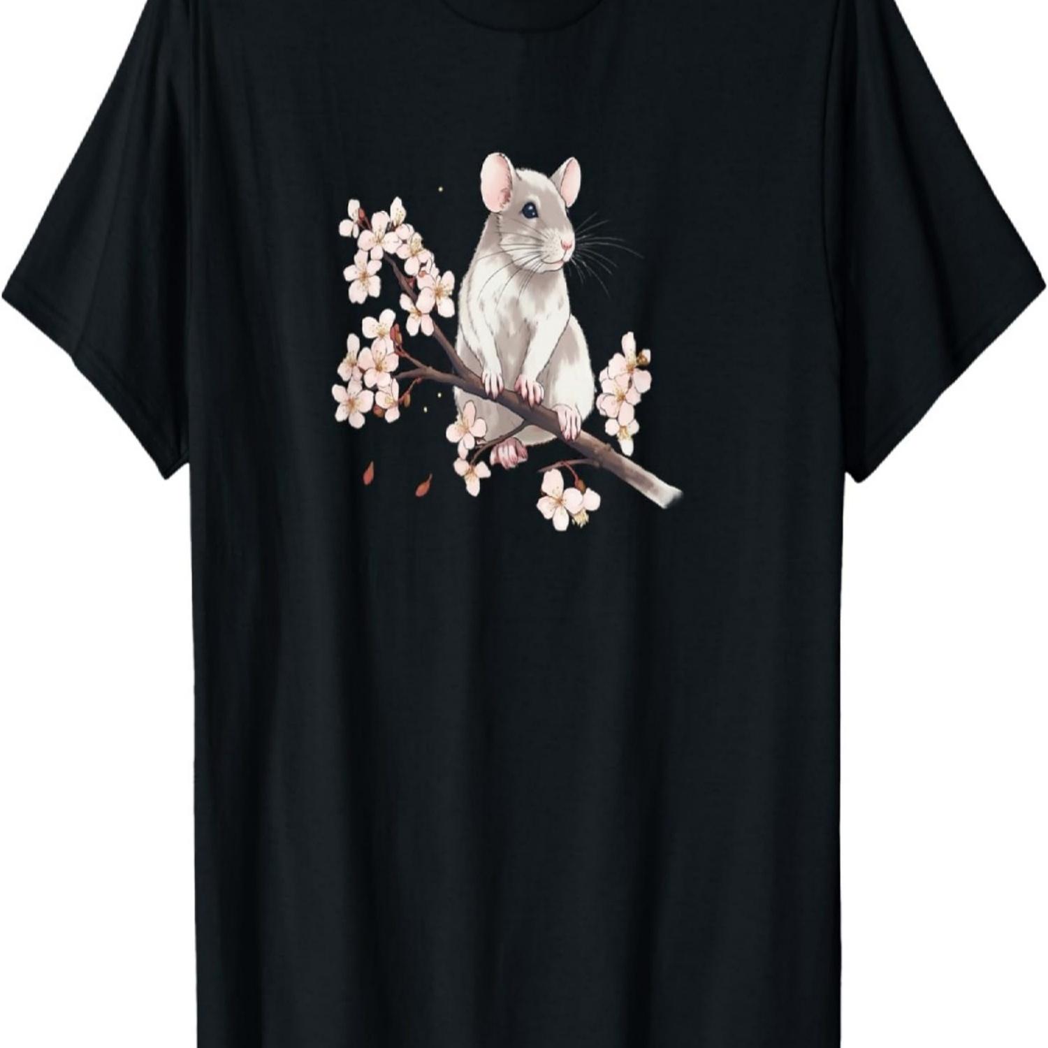 Watercolor Womens Girls Sakura Cherry Blossom Pet Rat Lover T-Shirt S чёрный
Watercolor Womens Girls Sakura Cherry Blossom Pet Rat Lover T-Shirt S чёрный