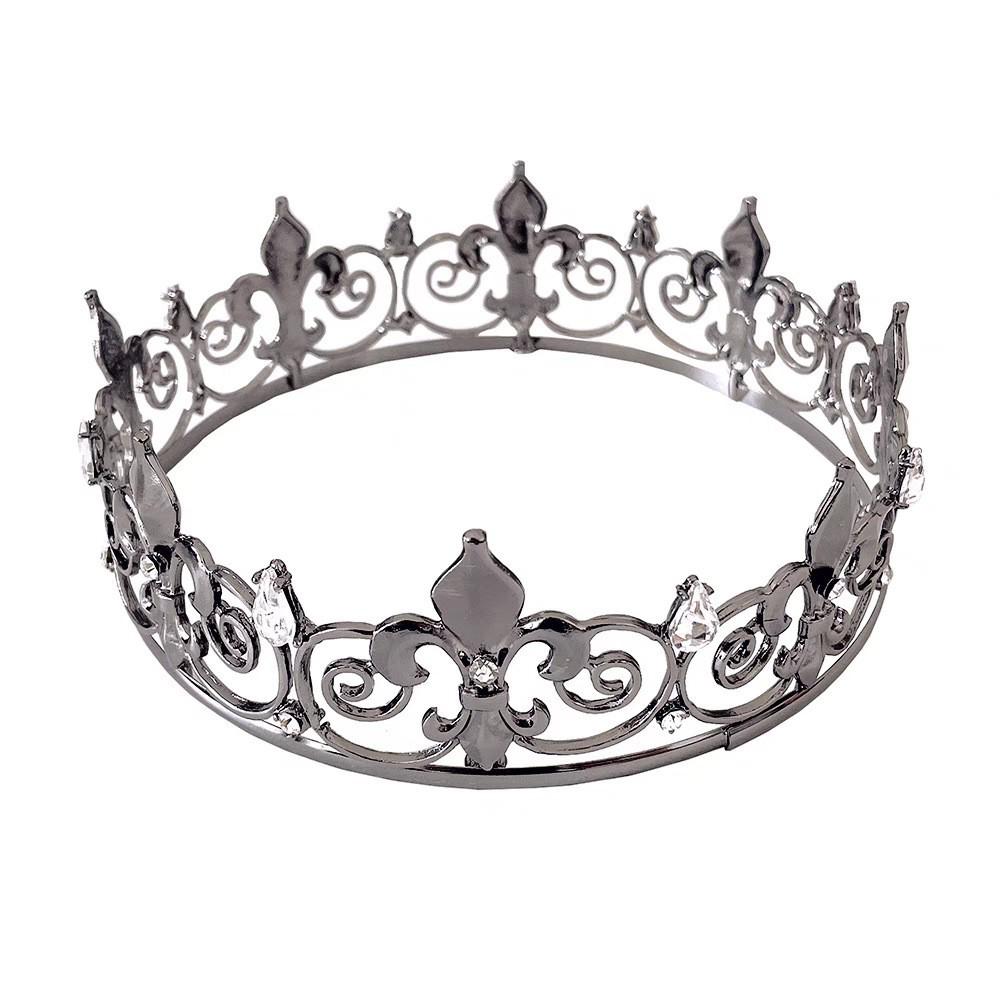 Baroque Fashion Alloy Crystal Crown Men s Full Round Crown Birthday Party Prom Men s Crown Tiara Crown
Baroque Fashion Alloy Crystal Crown Men s Full Round Crown Birthday Party Prom Men s Crown Tiara Crown