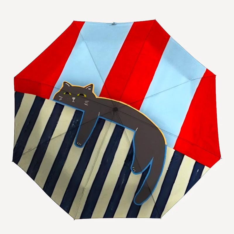 1pc Cat Stripes Automatic Open/Close Umbrella, Portable Folding Umbrella for Travel, Themed Events, It is suitable as a gift for various festivals, Ou
1pc Cat Stripes Automatic Open/Close Umbrella, Portable Folding Umbrella for Travel, Themed Events, It is suitable as a gift for various festivals, Ou