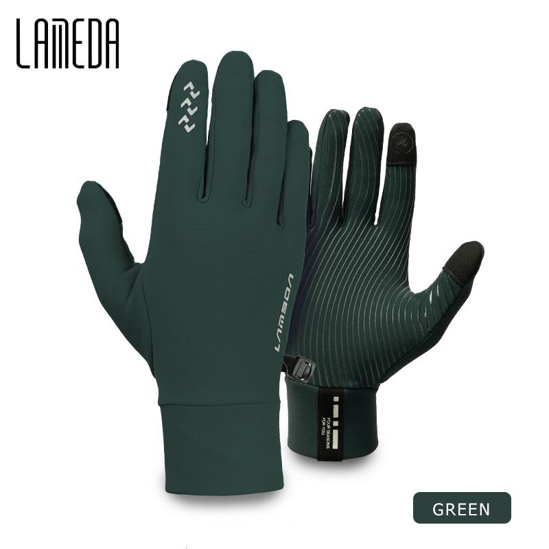 LAMEDA Winter Cycling Gloves for Men Thermal Bike Gloves Touchscreen Anti-Slip Full Finger Mountain Road Bicycle Riding Gloves L-EU зелений
LAMEDA Winter Cycling Gloves for Men Thermal Bike Gloves Touchscreen Anti-Slip Full Finger Mountain Road Bicycle Riding Gloves L-EU зелений