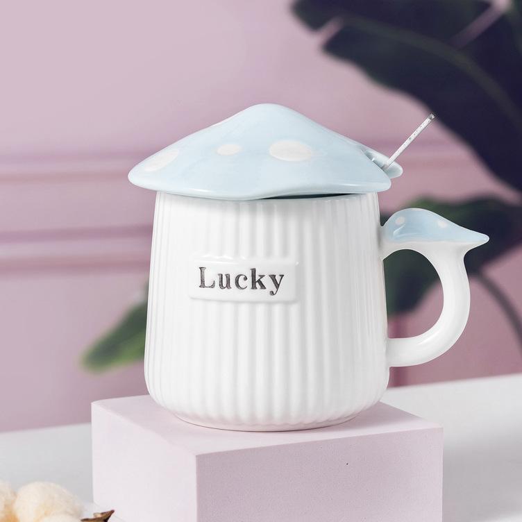 Ceramic Lid Mug Creative Personality Water Cup Mushroom Cup Household Drinking Cup Office Coffee Cup Teacup 350ml
Ceramic Lid Mug Creative Personality Water Cup Mushroom Cup Household Drinking Cup Office Coffee Cup Teacup 350ml