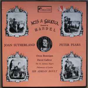 LP Record GEORG FRIEDRICH HÄNDEL - Acis & Galatea SOL6001112 L Oiseau-Lyre 1960 UK Classical Used
LP Record GEORG FRIEDRICH HÄNDEL - Acis & Galatea SOL6001112 L Oiseau-Lyre 1960 UK Classical Used