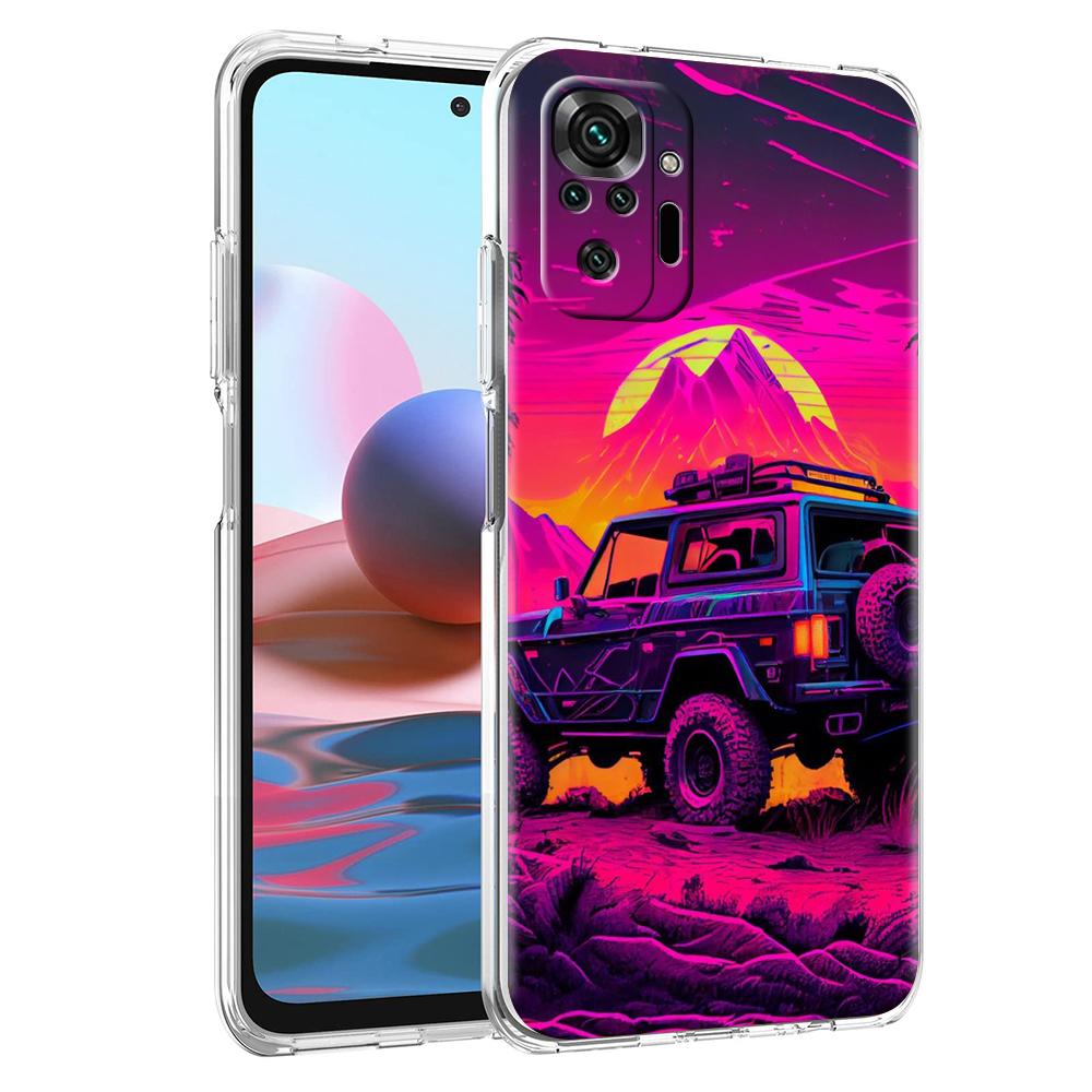 Synthwave Retro Phone Case Cover for Redmi Note 10 11 11T 7 8 8T 9 K40 Gaming 9A 9C Pro Plus Transparent Silicone Shell Capa Bag for Redmi Note 7
Synthwave Retro Phone Case Cover for Redmi Note 10 11 11T 7 8 8T 9 K40 Gaming 9A 9C Pro Plus Transparent Silicone Shell Capa Bag for Redmi Note 7