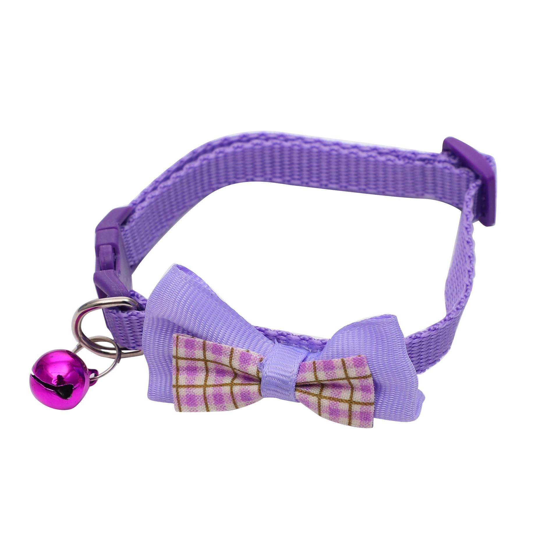 2PC Cute Cat Collar With Bell Pet Collar Pendant Adjustable Bow Tie Beautiful Collar Christmas Pets Gift Pet Accessories 2PC фіолетовий
2PC Cute Cat Collar With Bell Pet Collar Pendant Adjustable Bow Tie Beautiful Collar Christmas Pets Gift Pet Accessories 2PC фіолетовий