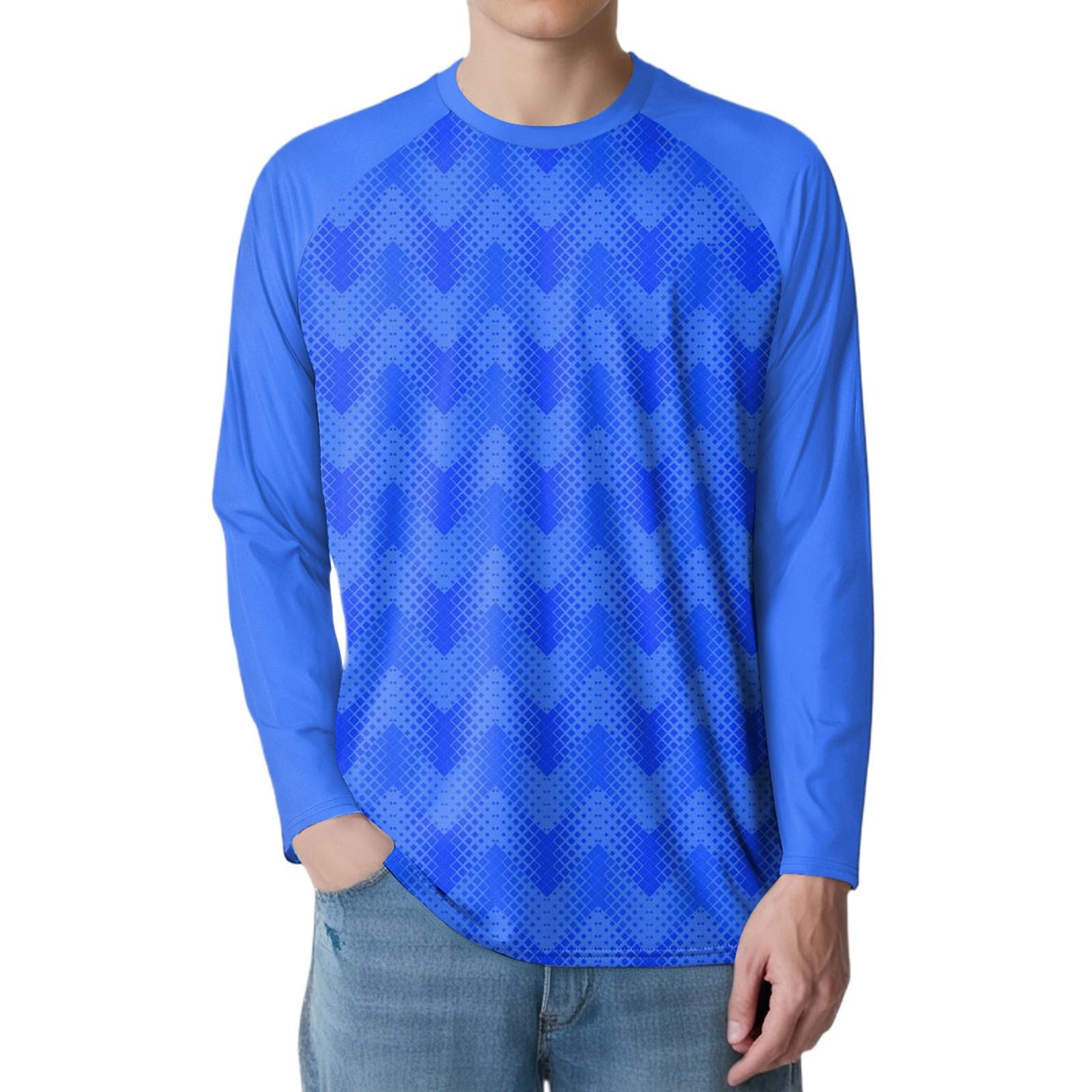 Мужская мода принтованный реглан длинный рукав спортивный топ M
Мужская мода принтованный реглан длинный рукав спортивный топ M