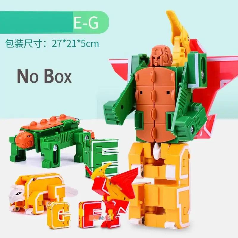 26 letter A-Z Alphabet Animal Dinosaur Warrior Deformation Action Figures Transformation Robot Playthings Designed For Children Present Brinquedos
26 letter A-Z Alphabet Animal Dinosaur Warrior Deformation Action Figures Transformation Robot Playthings Designed For Children Present Brinquedos