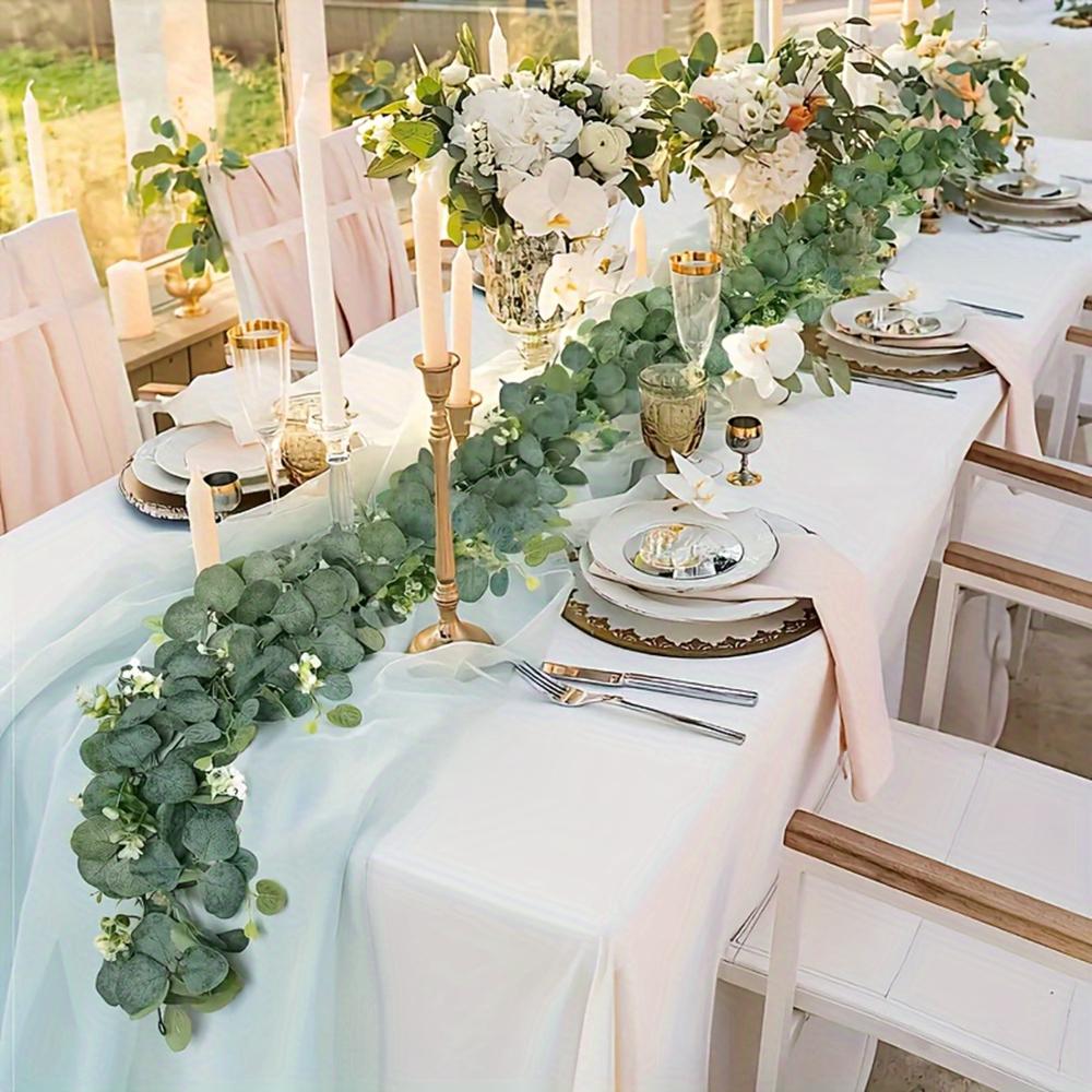 180cm Eucalyptus Leaf Vine Artificial Green Plant Realistic Vine Home Decoration Type A
180cm Eucalyptus Leaf Vine Artificial Green Plant Realistic Vine Home Decoration Type A
