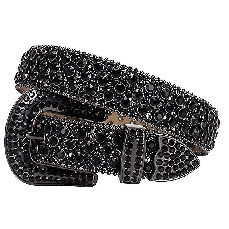 Unisex Rhinestone Crystal Punk PU Leather Belt for Jeans & Dresses 100 cm чистый/чёрный
Unisex Rhinestone Crystal Punk PU Leather Belt for Jeans & Dresses 100 cm чистый/чёрный
