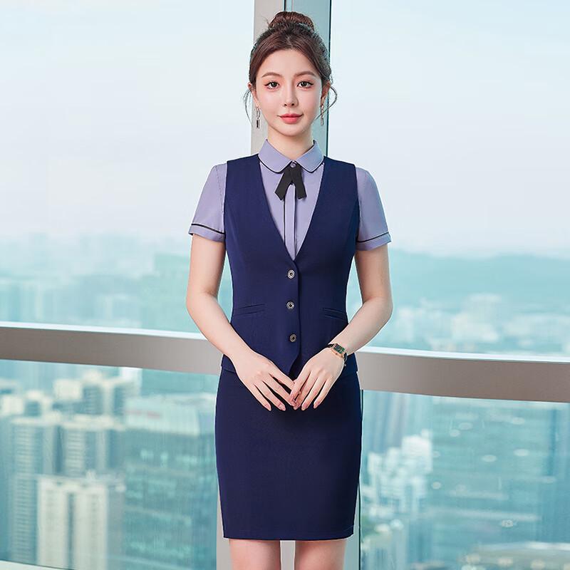 Women s Professional Vest & Short-Sleeve Shirt Uniform Set M
Women s Professional Vest & Short-Sleeve Shirt Uniform Set M