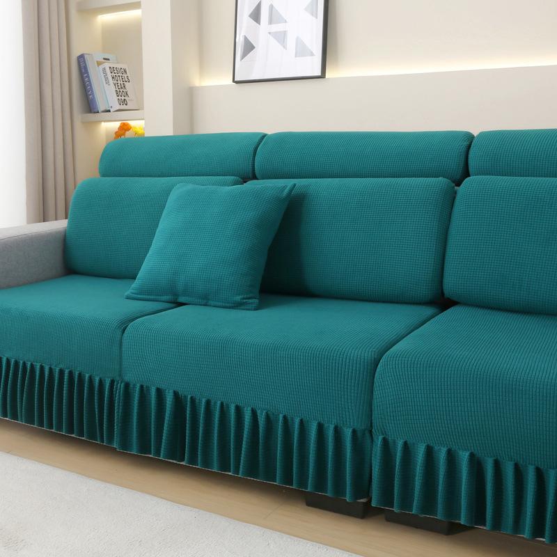 Jacquard Skirt Sofa Seat Cushion Cover Chair Cover Pets Kids Furniture Protector Elastic Washable Removable Slipcovers For Home 1PC PLUS S
Jacquard Skirt Sofa Seat Cushion Cover Chair Cover Pets Kids Furniture Protector Elastic Washable Removable Slipcovers For Home 1PC PLUS S