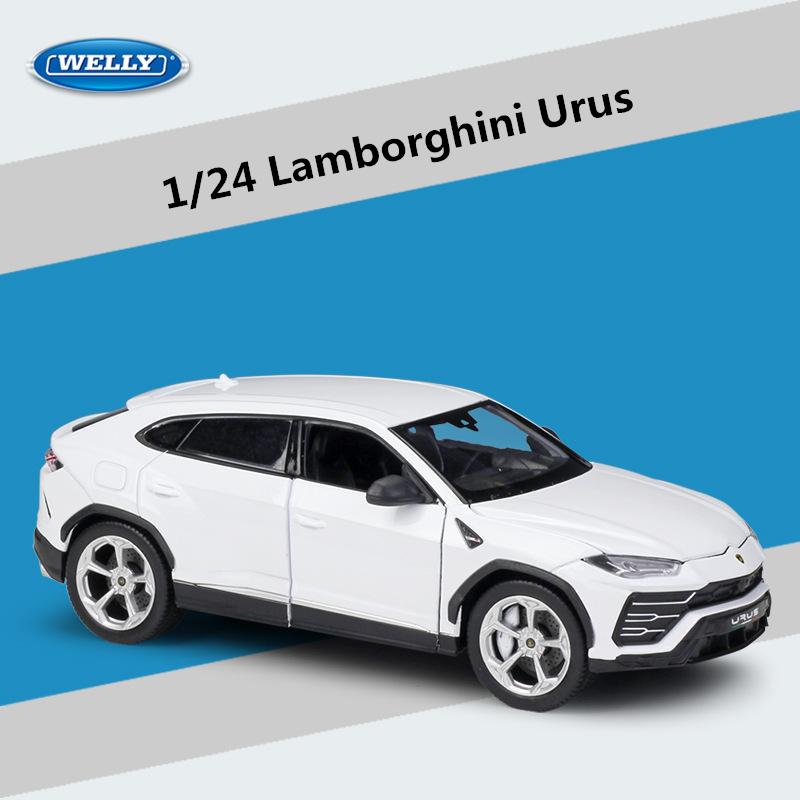 WELLY 1/24 Lamborghini URUS SUV Alloy Sports Car Model Diecasts Metal Racing Car Vehicles Model Simulation Collection Kids Gifts білий
WELLY 1/24 Lamborghini URUS SUV Alloy Sports Car Model Diecasts Metal Racing Car Vehicles Model Simulation Collection Kids Gifts білий