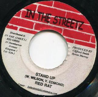 7inch Record RED RAT / DANNY ENGLISH - Stand Up / Mi Love You NONE In The Streetz 2000 Jamaica Reggae, Ska & Dub Used
7inch Record RED RAT / DANNY ENGLISH - Stand Up / Mi Love You NONE In The Streetz 2000 Jamaica Reggae, Ska & Dub Used