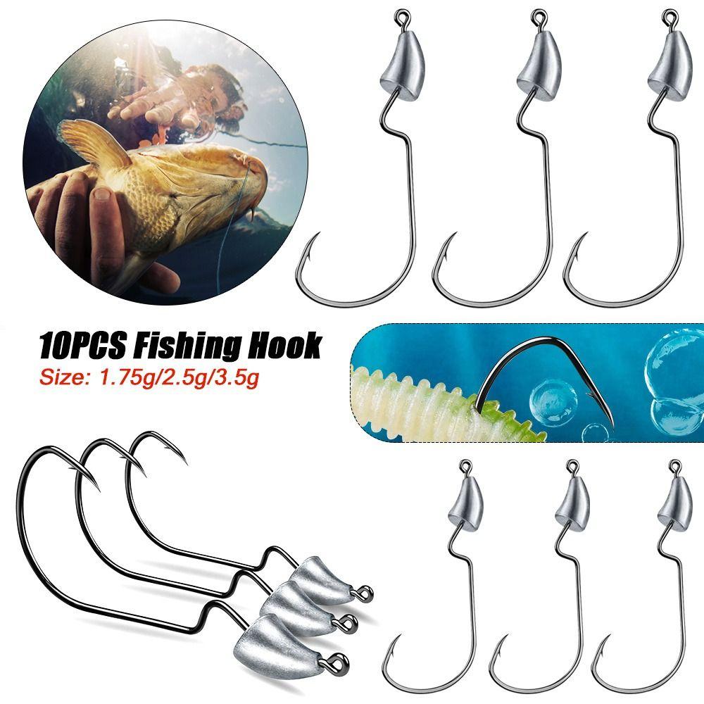 1.75g/2.5g/3.5g Turn Ring Sequins Soft Lure Barbed Hooks Lead Weight Head Fishing Hook Jigging Bait
1.75g/2.5g/3.5g Turn Ring Sequins Soft Lure Barbed Hooks Lead Weight Head Fishing Hook Jigging Bait