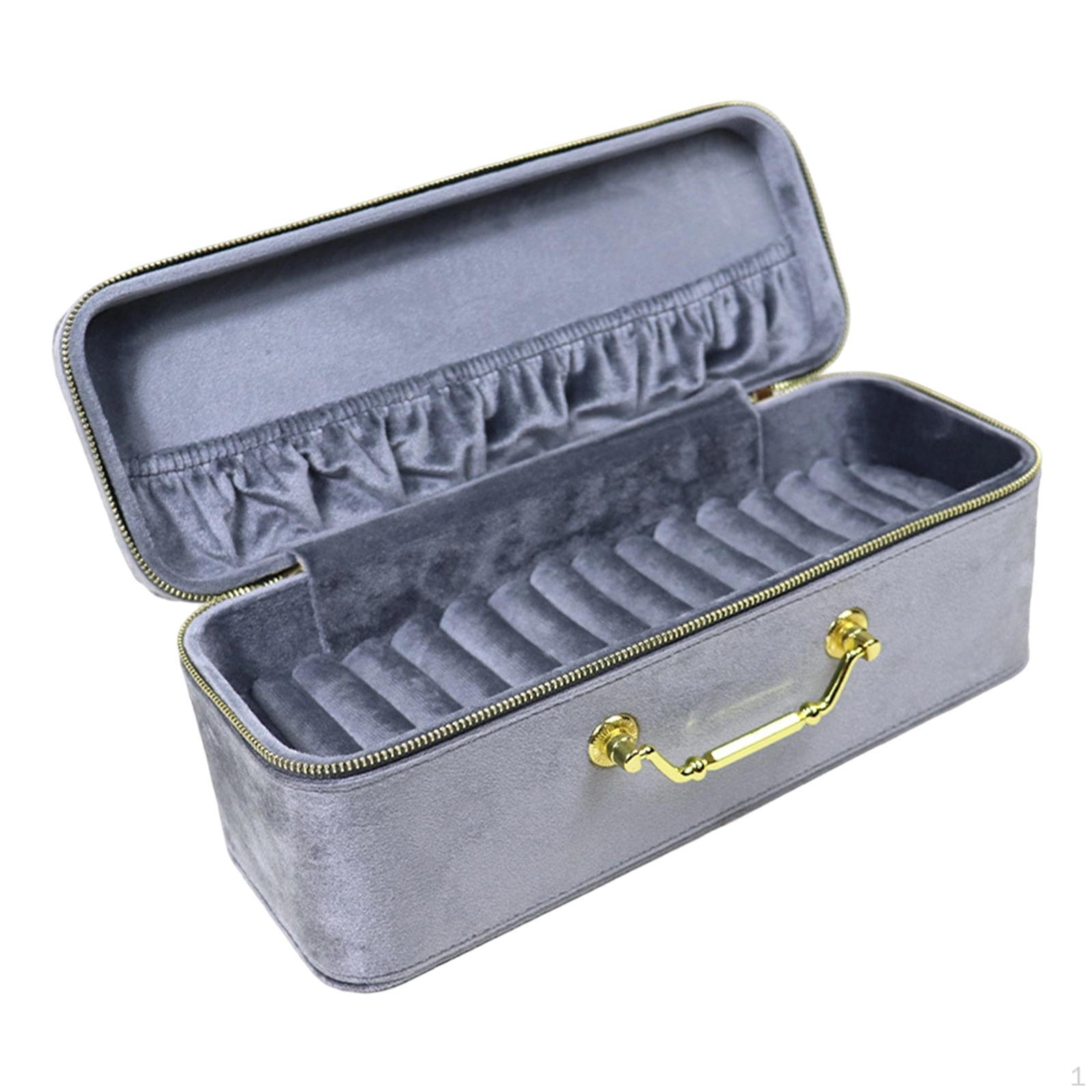 Bangle Box Bracelet Necklace Jewelry Display Tray Case Dustproof Portable серый
Bangle Box Bracelet Necklace Jewelry Display Tray Case Dustproof Portable серый