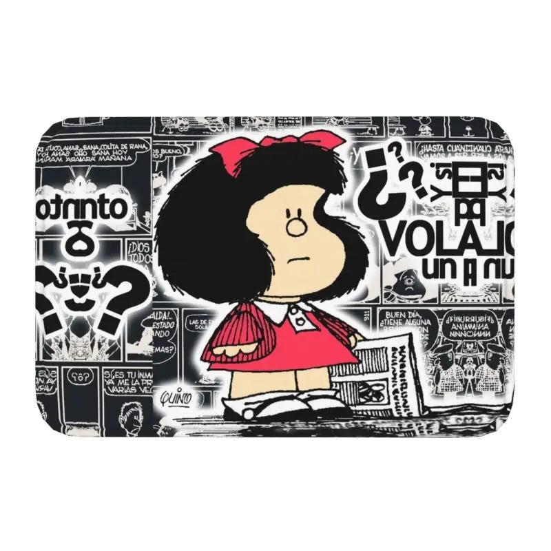 Cartoon Pretty Girl Doormat Retro Mafalda Manga Front Floor Door Entrance Mat Quino Manga Cartoon Bathroom Carpet Kitchen Mat 30x50cm
Cartoon Pretty Girl Doormat Retro Mafalda Manga Front Floor Door Entrance Mat Quino Manga Cartoon Bathroom Carpet Kitchen Mat 30x50cm