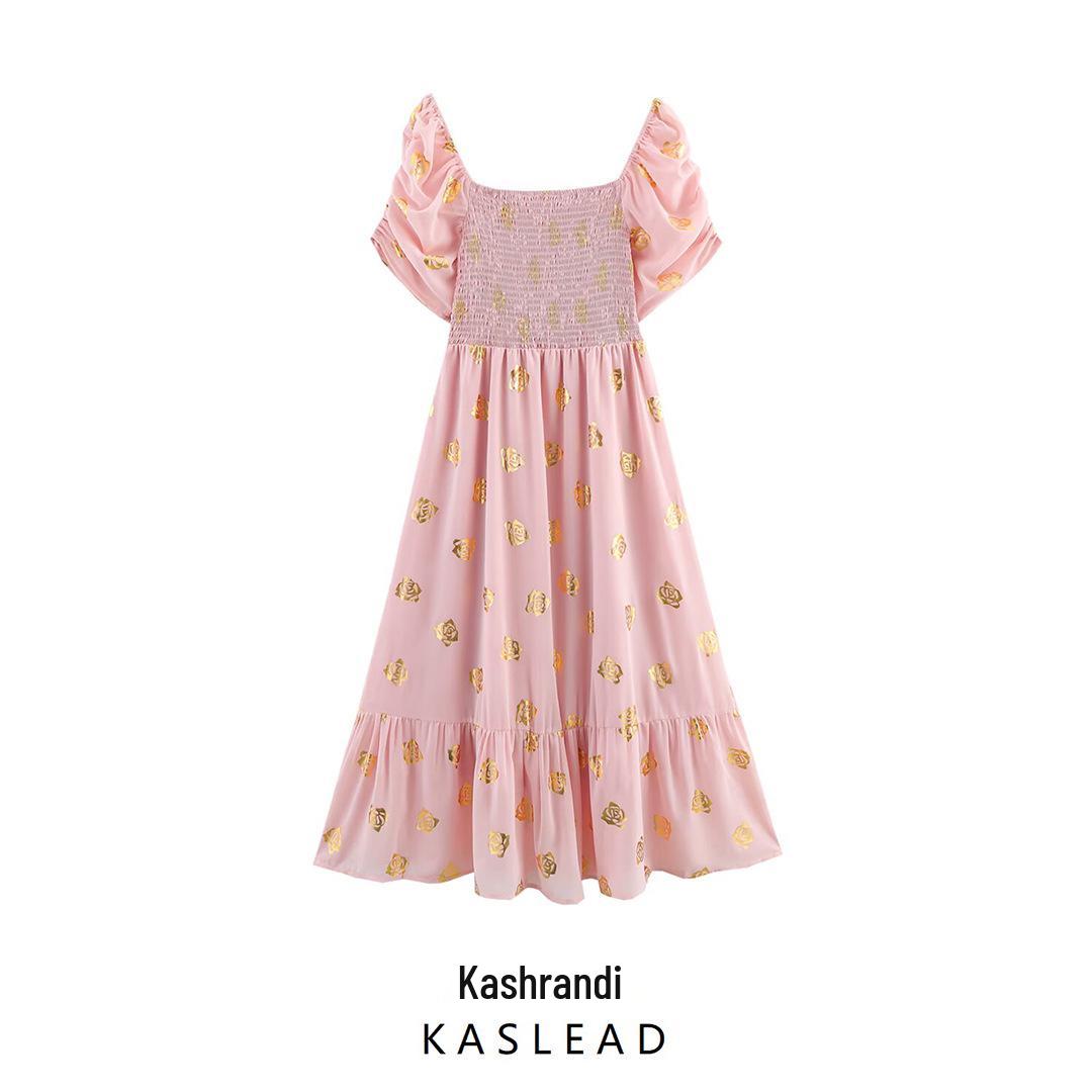 2025 Spring Women s European & American Style Waist-Slimming Chiffon Short-Sleeved Dress M розовый
2025 Spring Women s European & American Style Waist-Slimming Chiffon Short-Sleeved Dress M розовый