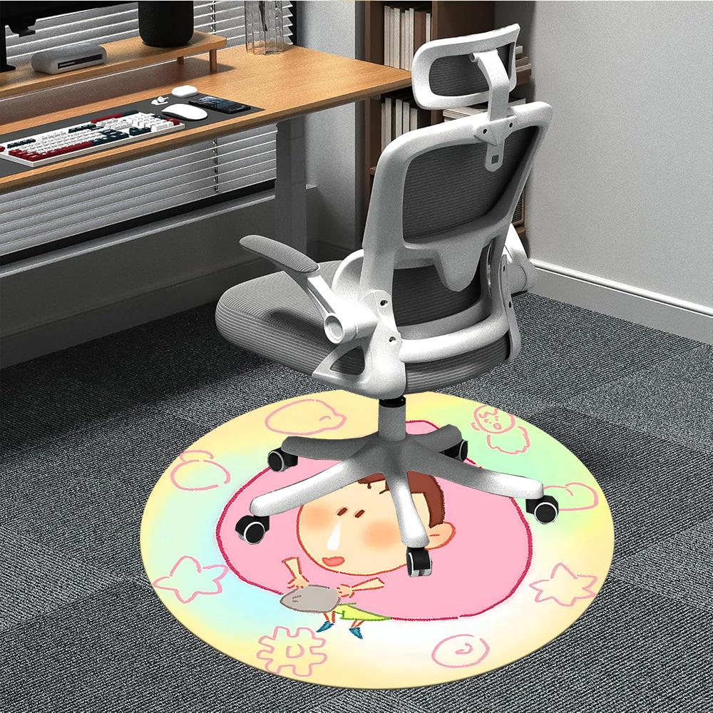 1pc Crayon Shinchan Chair Carpet for Office Non Slip, Machine Washable Rug for Office, Room Holiday Decor for Christmas, Birthday Polyester 80cm
1pc Crayon Shinchan Chair Carpet for Office Non Slip, Machine Washable Rug for Office, Room Holiday Decor for Christmas, Birthday Polyester 80cm