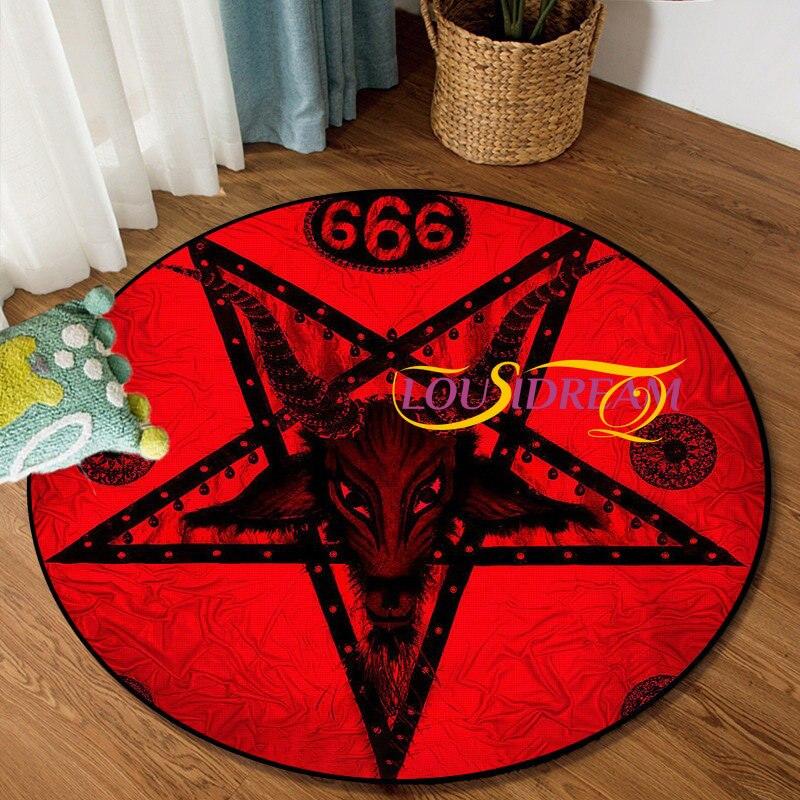 Black Cat Magic Circle Lovers Animal Rescue Satan Skull Round Circle Rug Designed Personalized Carpet Pet Lover Natural Lover Diameter 60cm
Black Cat Magic Circle Lovers Animal Rescue Satan Skull Round Circle Rug Designed Personalized Carpet Pet Lover Natural Lover Diameter 60cm