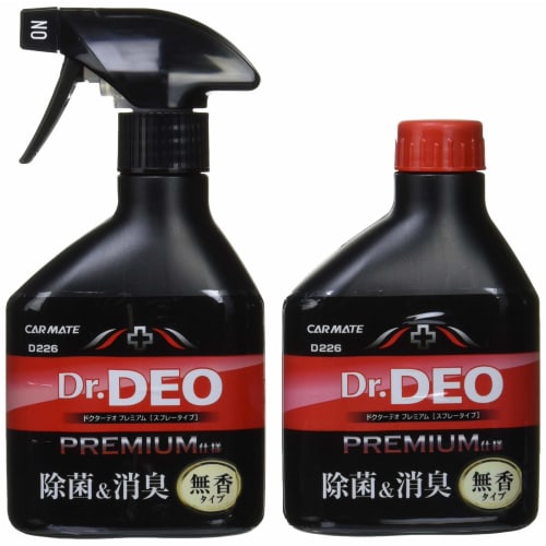 CARMATE Дезинфицирующее средство для автомобиля Дезодорант Dr.DEO Premium Spray Type Без запаха Стабилизированный диоксид хлора 250 мл x 2 D226W
CARMATE Дезинфицирующее средство для автомобиля Дезодорант Dr.DEO Premium Spray Type Без запаха Стабилизированный диоксид хлора 250 мл x 2 D226W