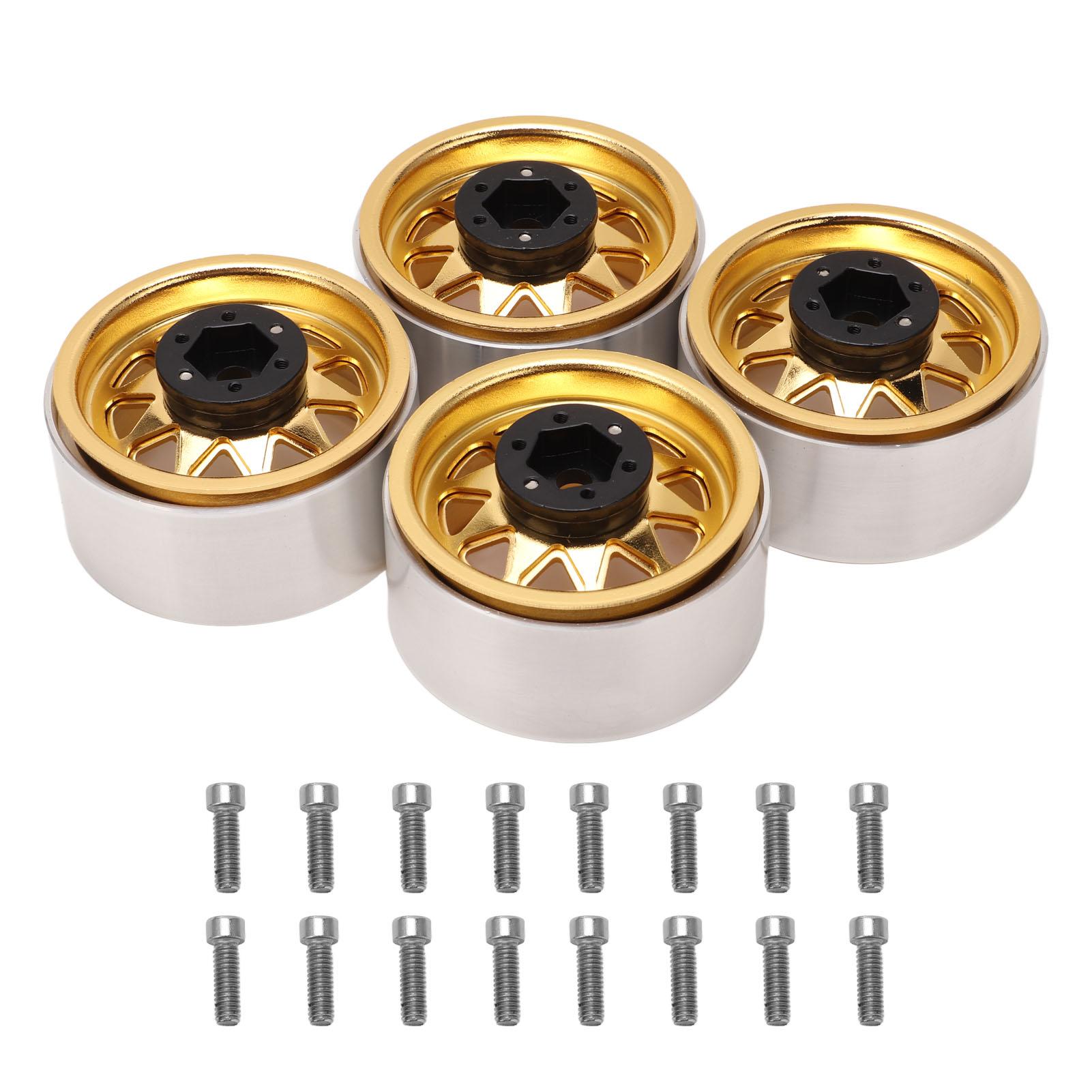 4pcs RC Car Wheel Hub 1.9in Stamped Steel Plate Triangular 10 Holes 12mm Hex Driver Metal Gold
4pcs RC Car Wheel Hub 1.9in Stamped Steel Plate Triangular 10 Holes 12mm Hex Driver Metal Gold