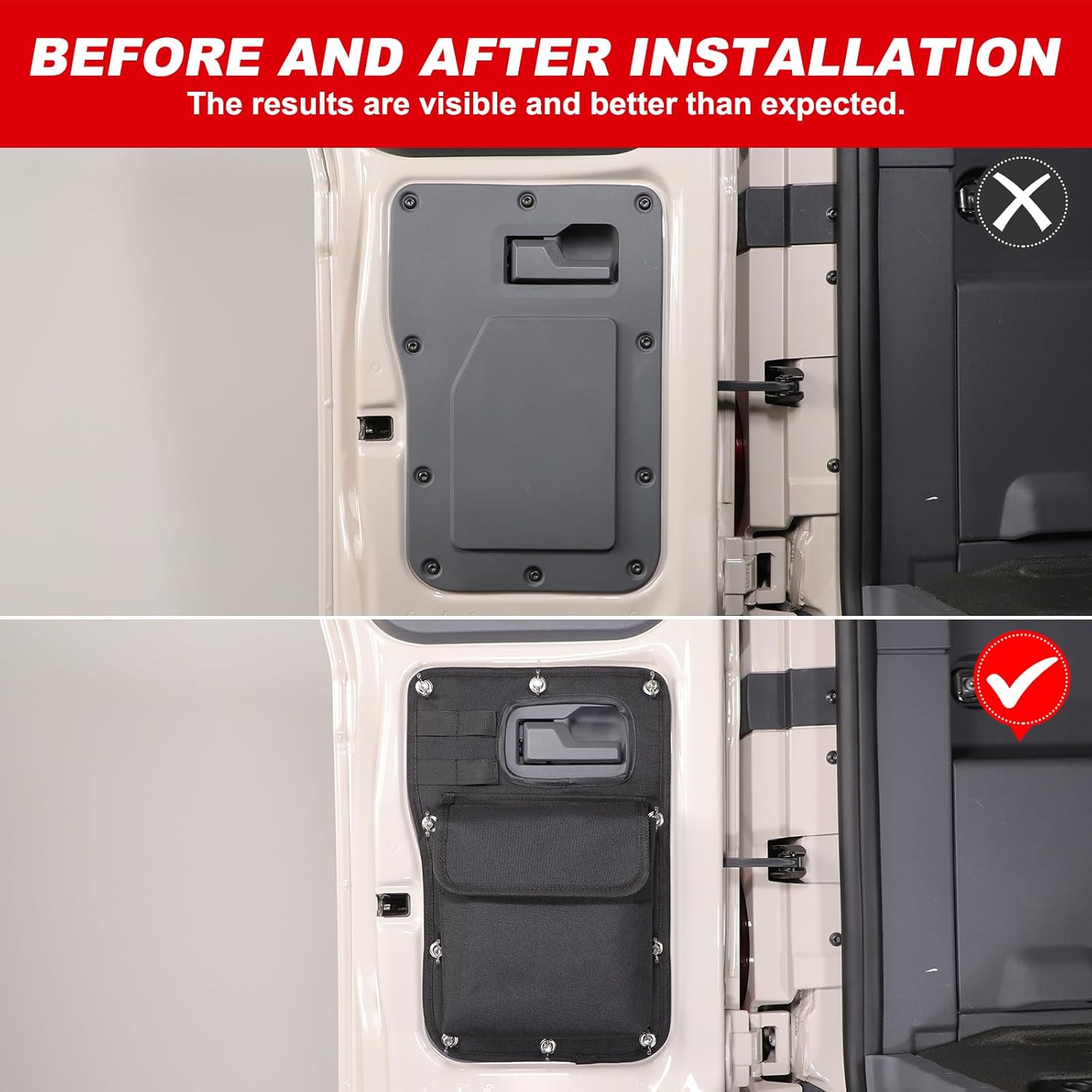 Tailgate Organizer Bag for INEOS Grenadier 2020-2025 Accessories, Rear Tailgate Hanging Storage Bag, Trunk Organizer Left Side Rear Door
Tailgate Organizer Bag for INEOS Grenadier 2020-2025 Accessories, Rear Tailgate Hanging Storage Bag, Trunk Organizer Left Side Rear Door