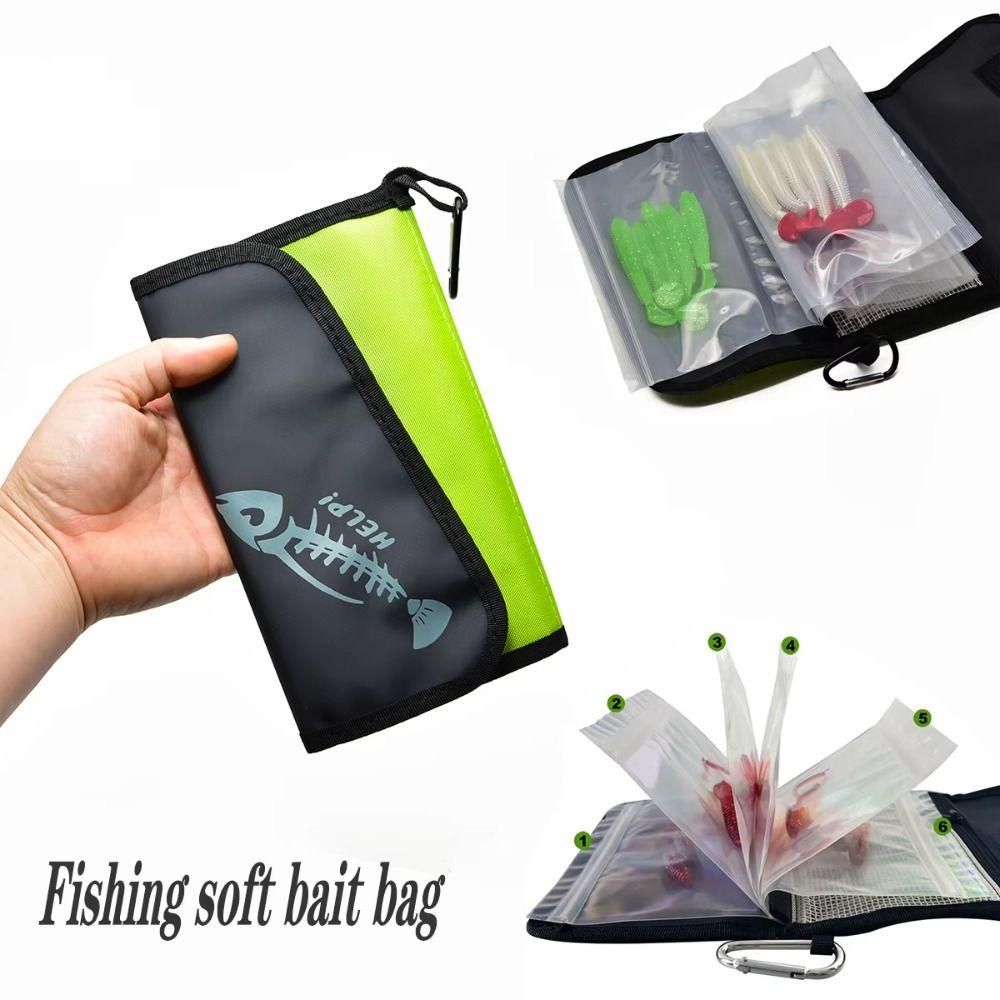 Waterproof Luya Fake Bait Bag Sorting Bags Baits Carry Bag Fishing Lures Bag Outdoor Sports Camouflage green
Waterproof Luya Fake Bait Bag Sorting Bags Baits Carry Bag Fishing Lures Bag Outdoor Sports Camouflage green