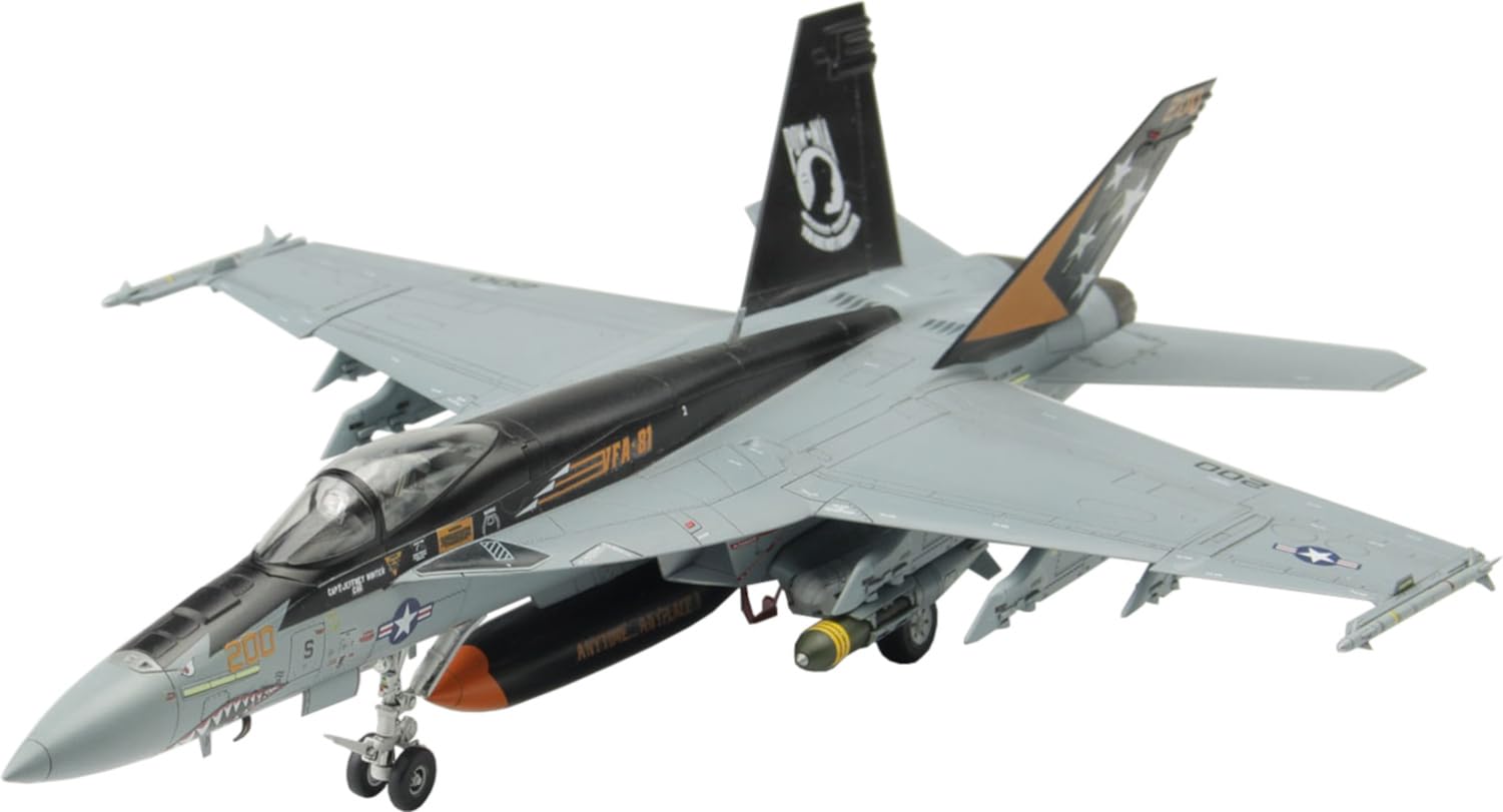 Platz American carrier fighter Super Hornet Sunliners plastic model 1/72 F/A-18E VFA-81 AE-34
Platz American carrier fighter Super Hornet Sunliners plastic model 1/72 F/A-18E VFA-81 AE-34