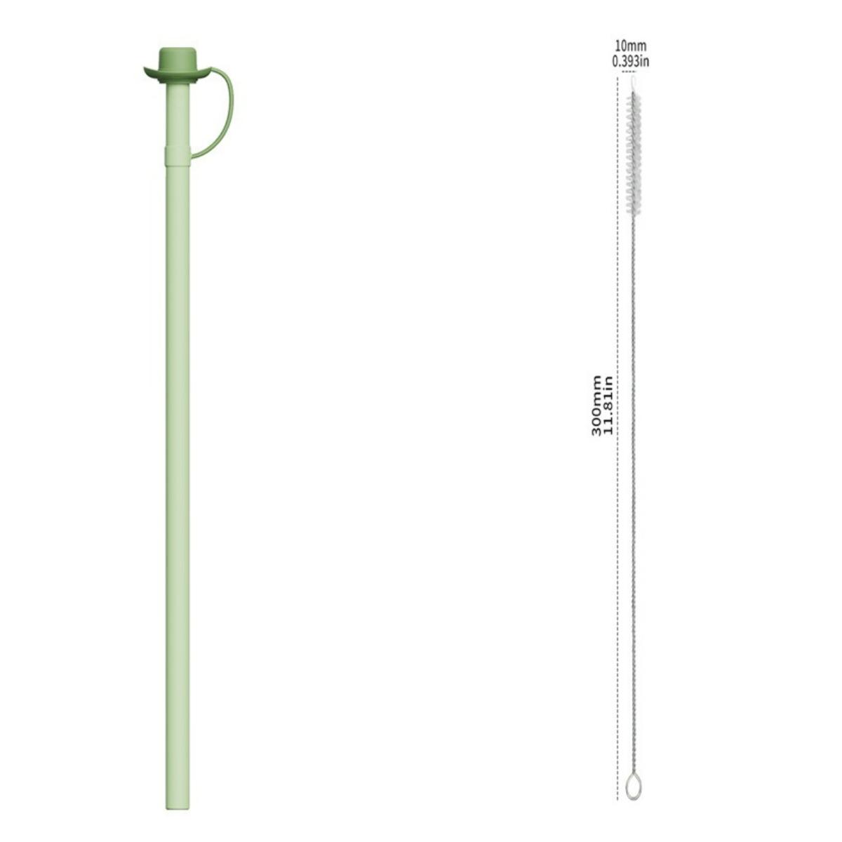 Reusable Long Silicone Straw With Cover,Compatible with Stanley 40/30 oz Cup Tumbler,Collapsible Drinking Straws with Straw Hat
Reusable Long Silicone Straw With Cover,Compatible with Stanley 40/30 oz Cup Tumbler,Collapsible Drinking Straws with Straw Hat