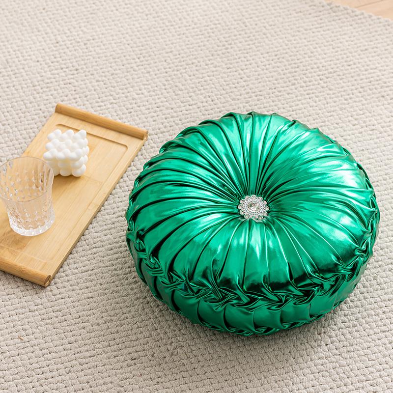 35cm Ins Style Metallic Glossy Round Cushion Sofa Pillow Bay Window Futon Seat Cushion Pumpkin Cushion Couch Floor Throw Pillow 35x35cm
35cm Ins Style Metallic Glossy Round Cushion Sofa Pillow Bay Window Futon Seat Cushion Pumpkin Cushion Couch Floor Throw Pillow 35x35cm