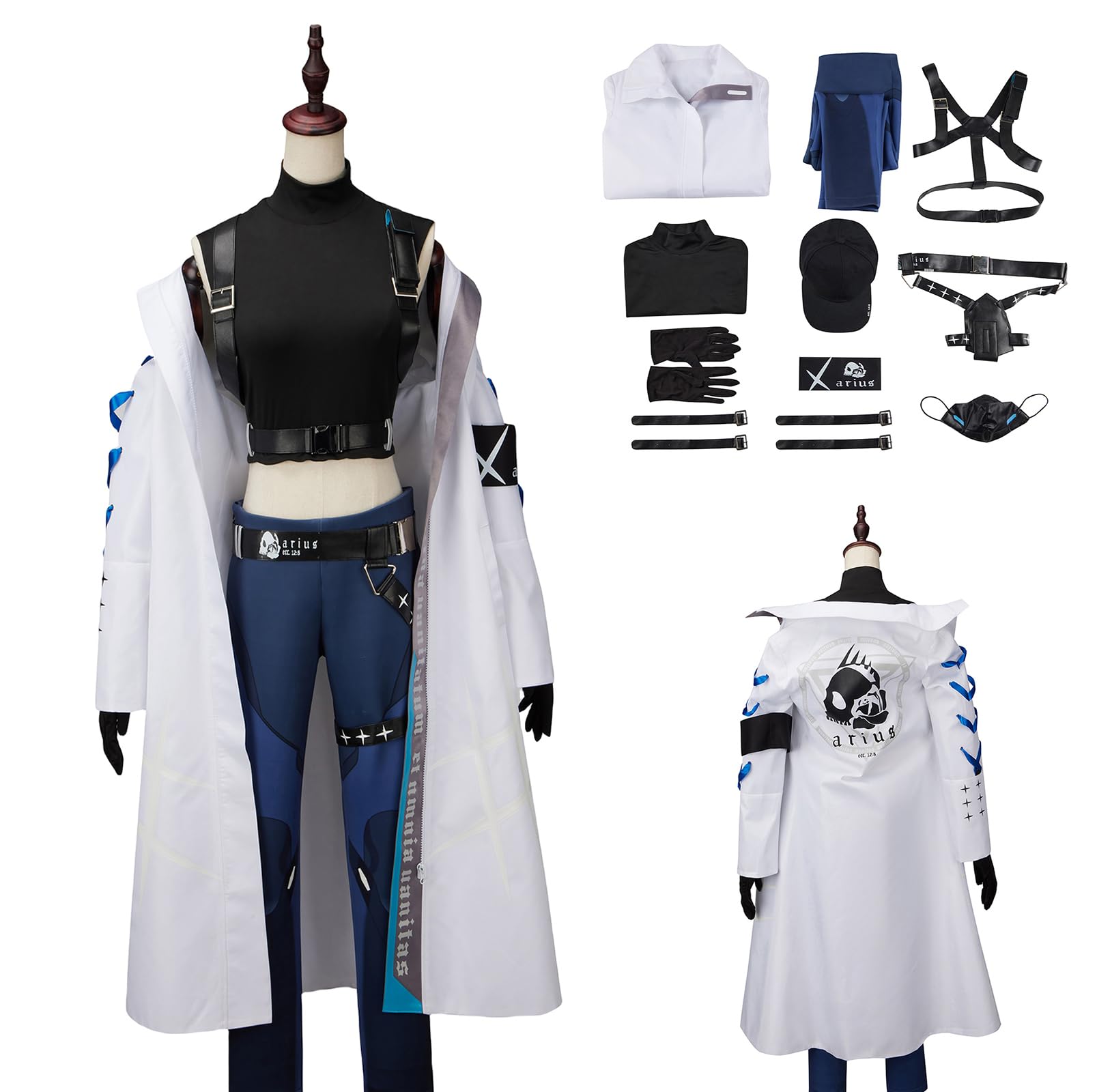 Saori Cosplay Blue Archive Косплей Костюм Saori Lock Боевая форма 14 предметов Набор Хэллоуин Костюм Снайпер Снайпер Косплей Синий Красный Косплей Старшая школа белый
Saori Cosplay Blue Archive Косплей Костюм Saori Lock Боевая форма 14 предметов Набор Хэллоуин Костюм Снайпер Снайпер Косплей Синий Красный Косплей Старшая школа белый